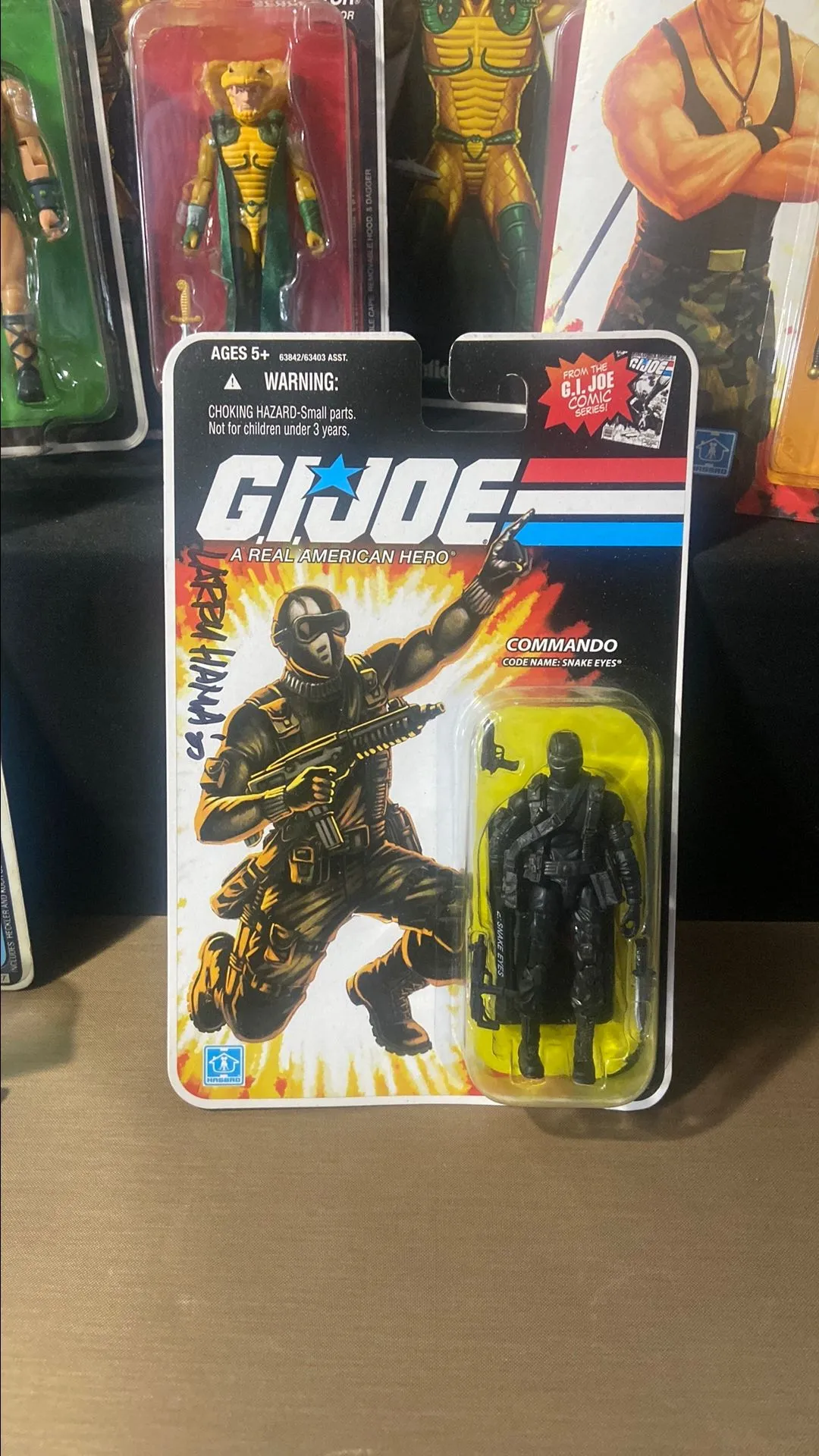 Product image for SNAKE-EYES Signed by Larry Hama
