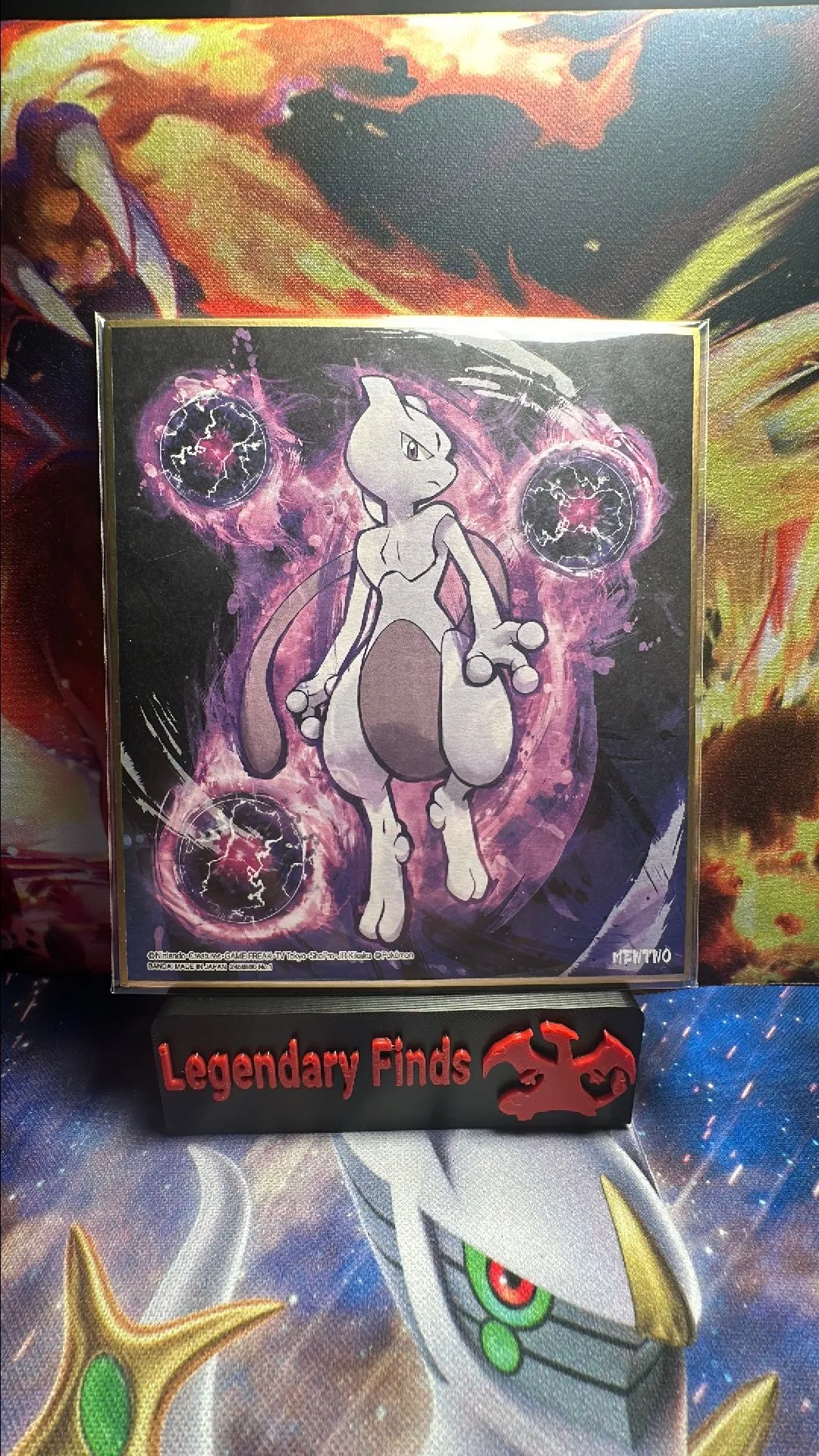 Mewtwo (Shikishi Art)  Whatnot: Shop, Sell, Connect