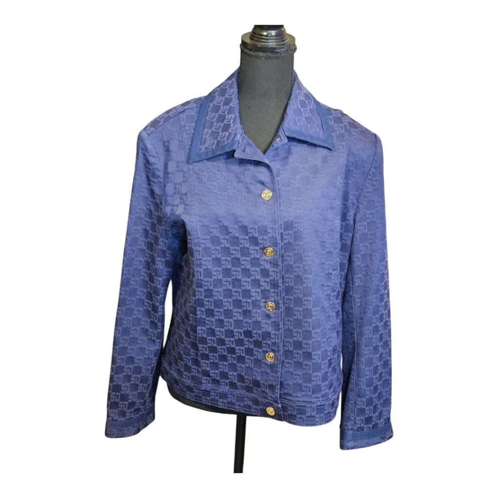 Product image for Women's St. John Sport Jacket, Size L, Blue