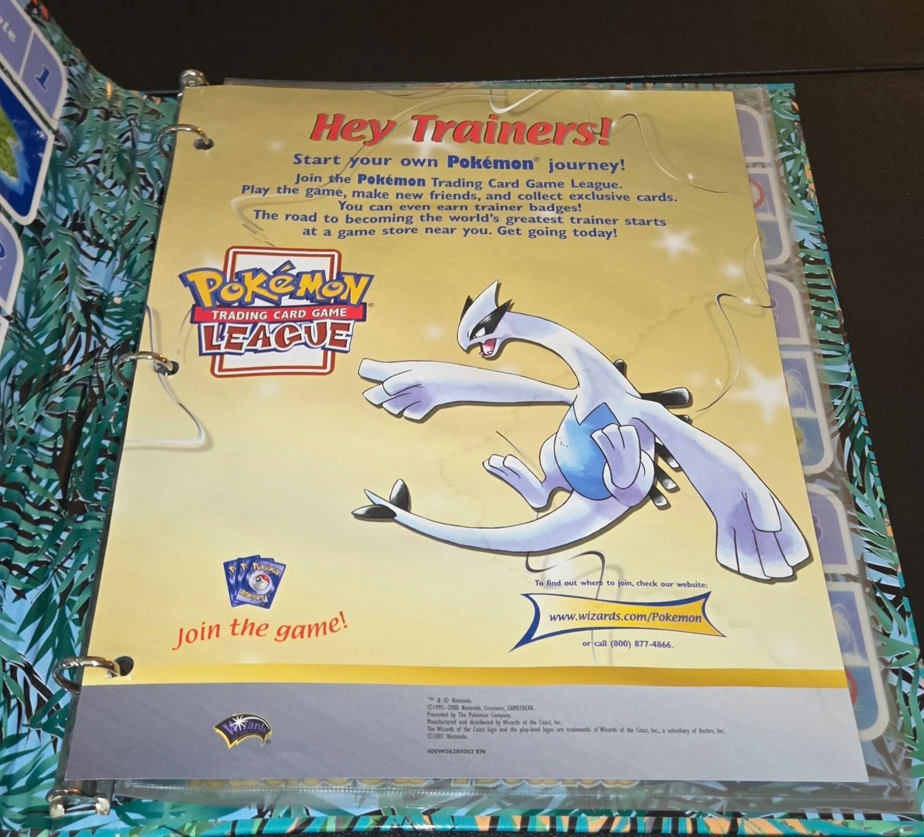 Southern Islands Collection Binder ENGLISH WOTC O-RING Pokemon (No Cards)   Whatnot: Shop, Sell, Connect