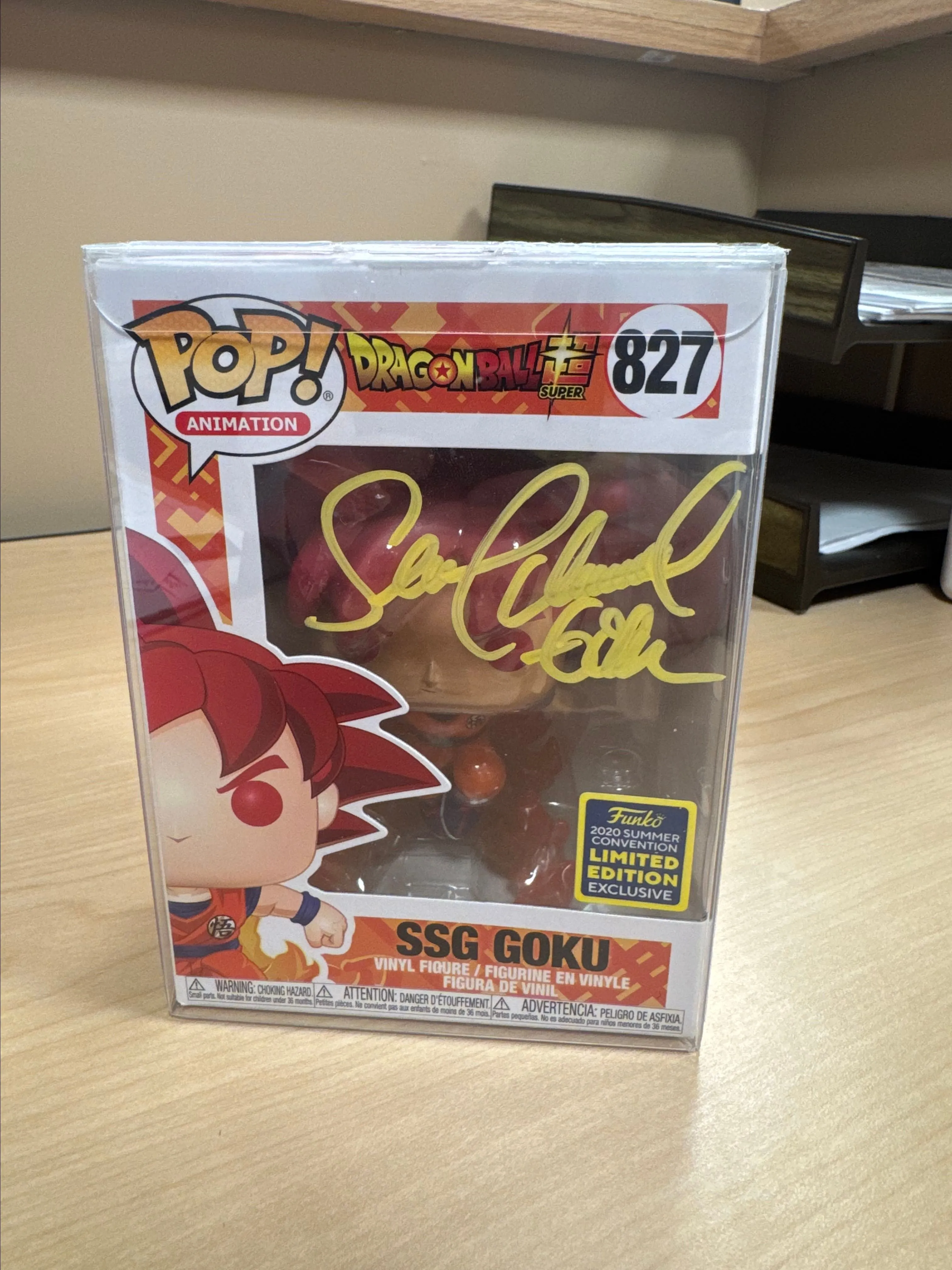 Product image for SSG Goku [Summer Convention] Autographed MINT