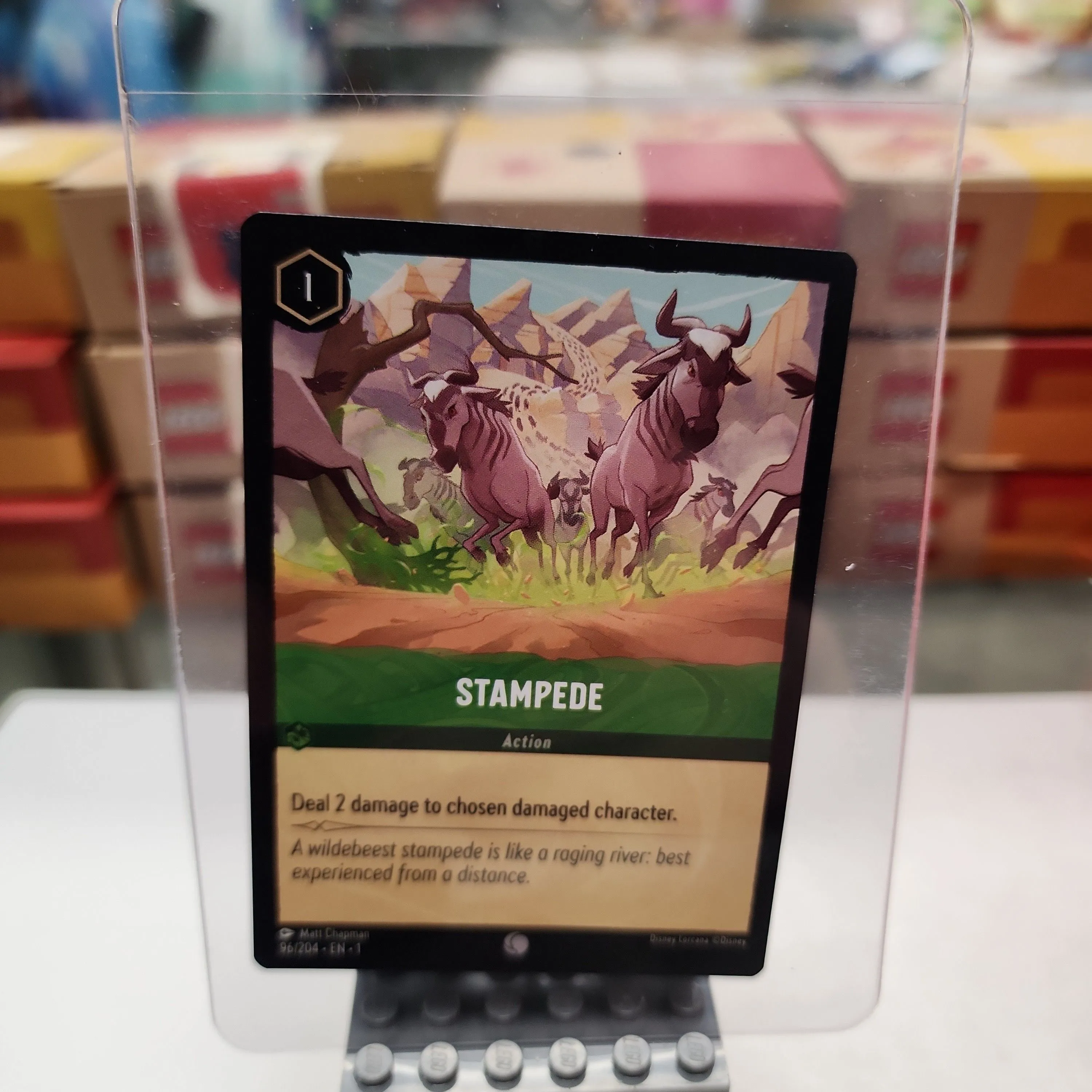 Product image for 2023 Disney Lorcana - The First Chapter Stampede Common #96