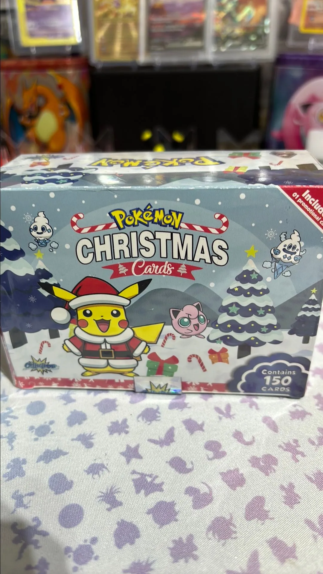 Product image for Pokemon Christmas! Sealed box, includes promo card