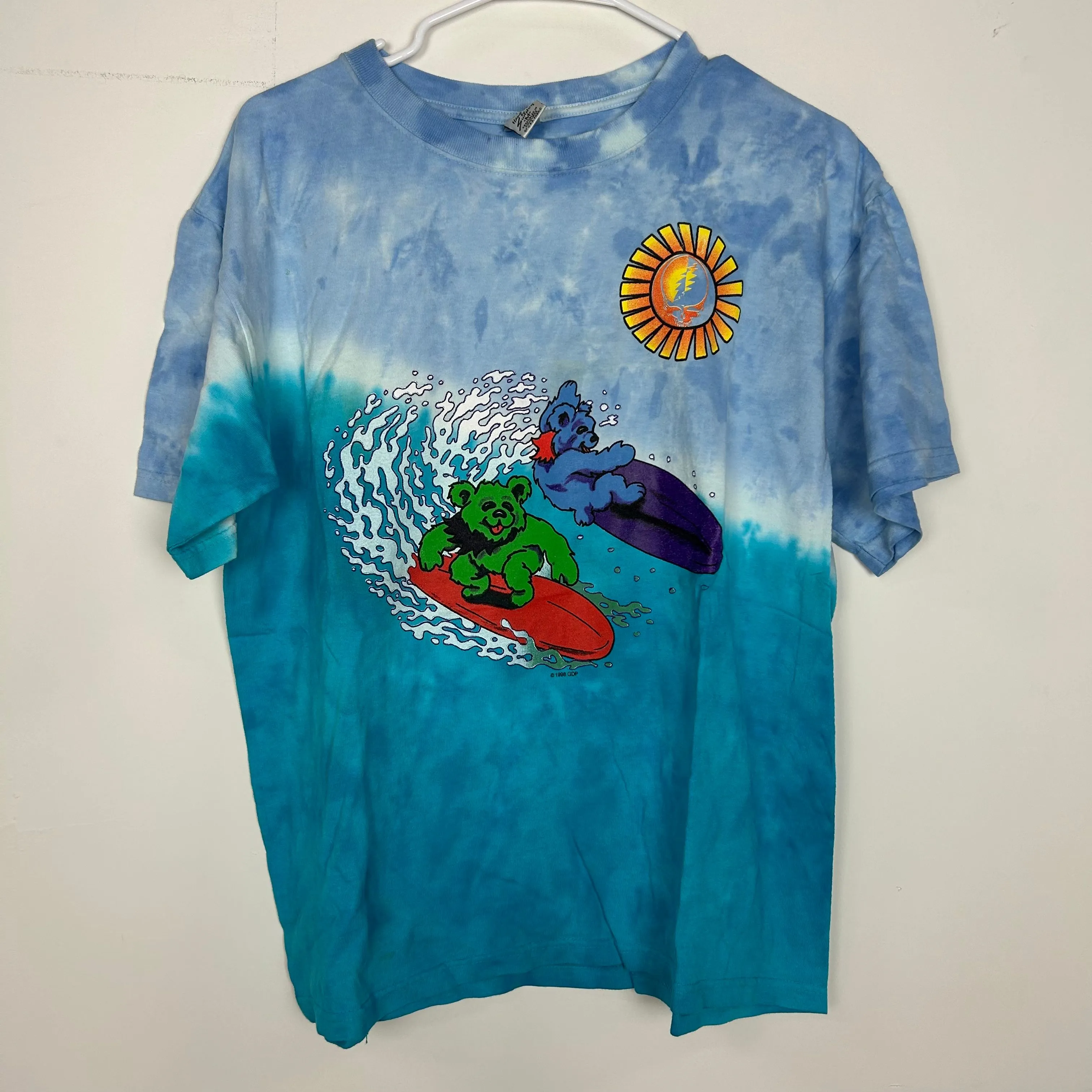 Product image for THE GRATEFUL DEAD 90s SURFING BAND TEE MEDIUM