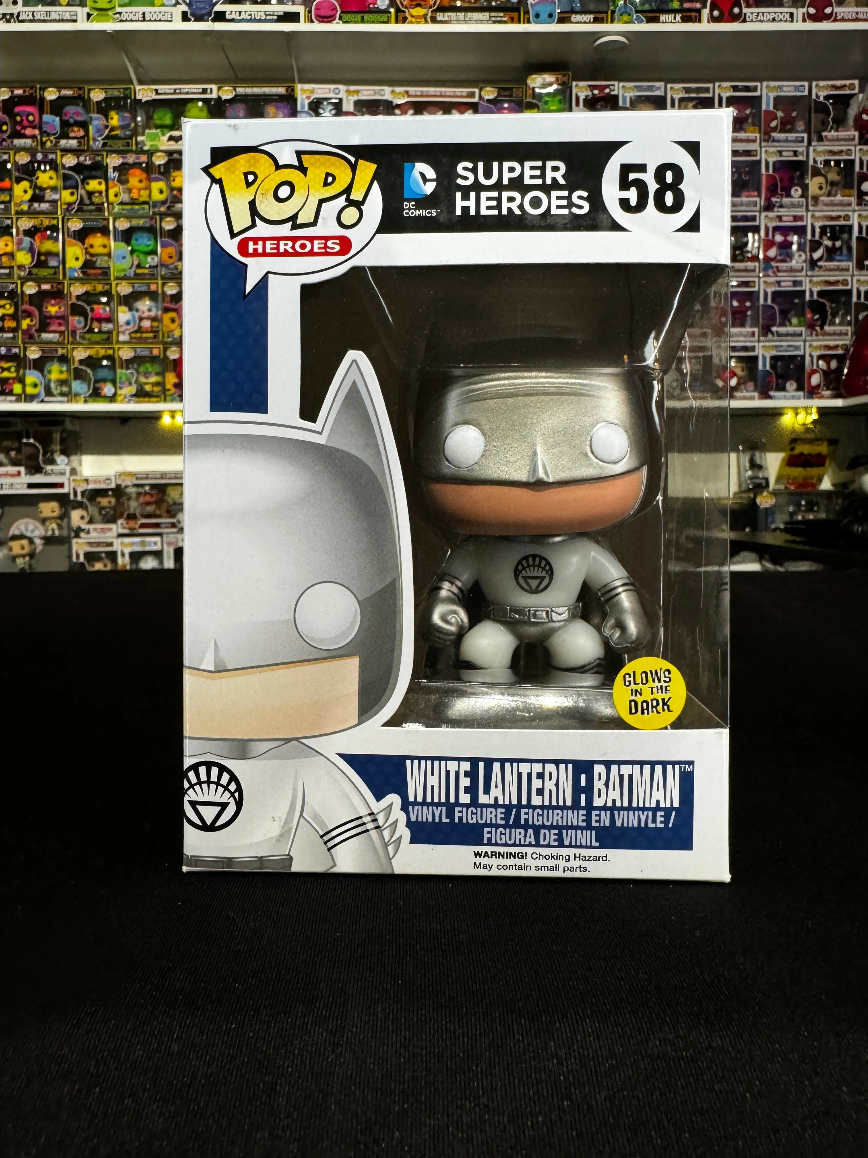 Product image for White Lantern Batman (Glow Exclusive)