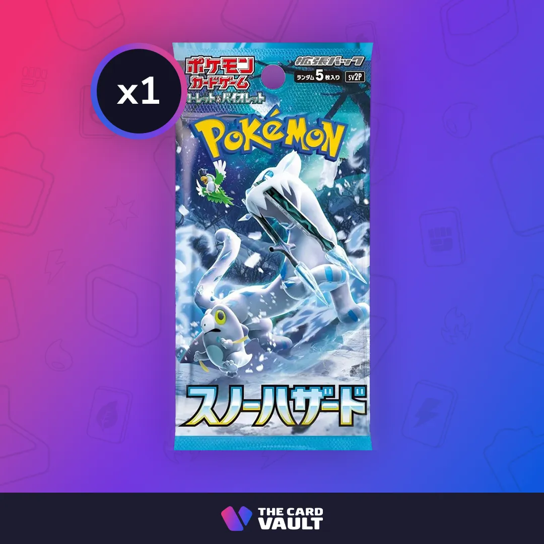 Product image for 1 x Pokemon TCG - Snow Hazard (sv2P) - Booster Pack (Japanese)