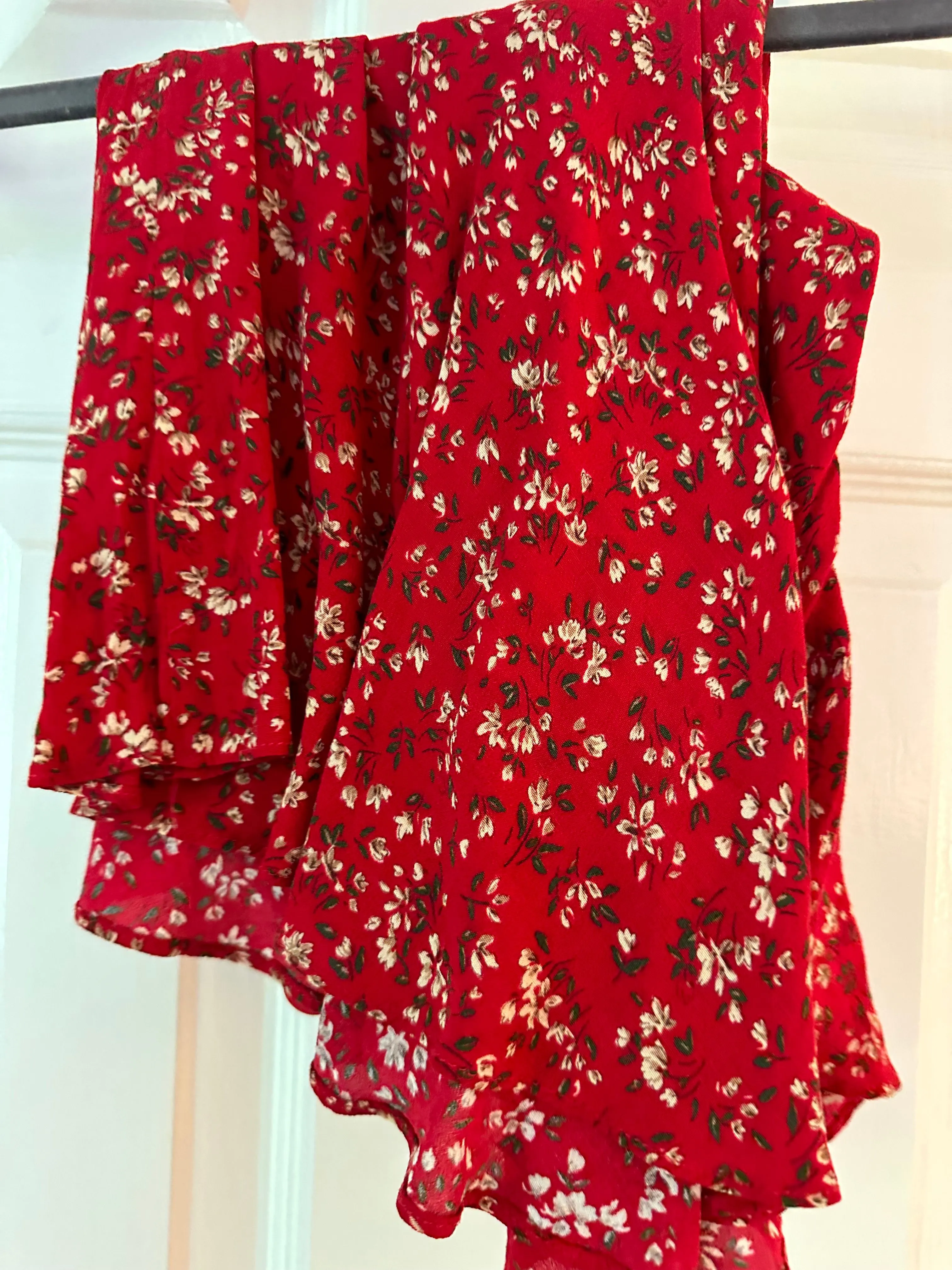 Product image for 90’s floral high waist mini skirt