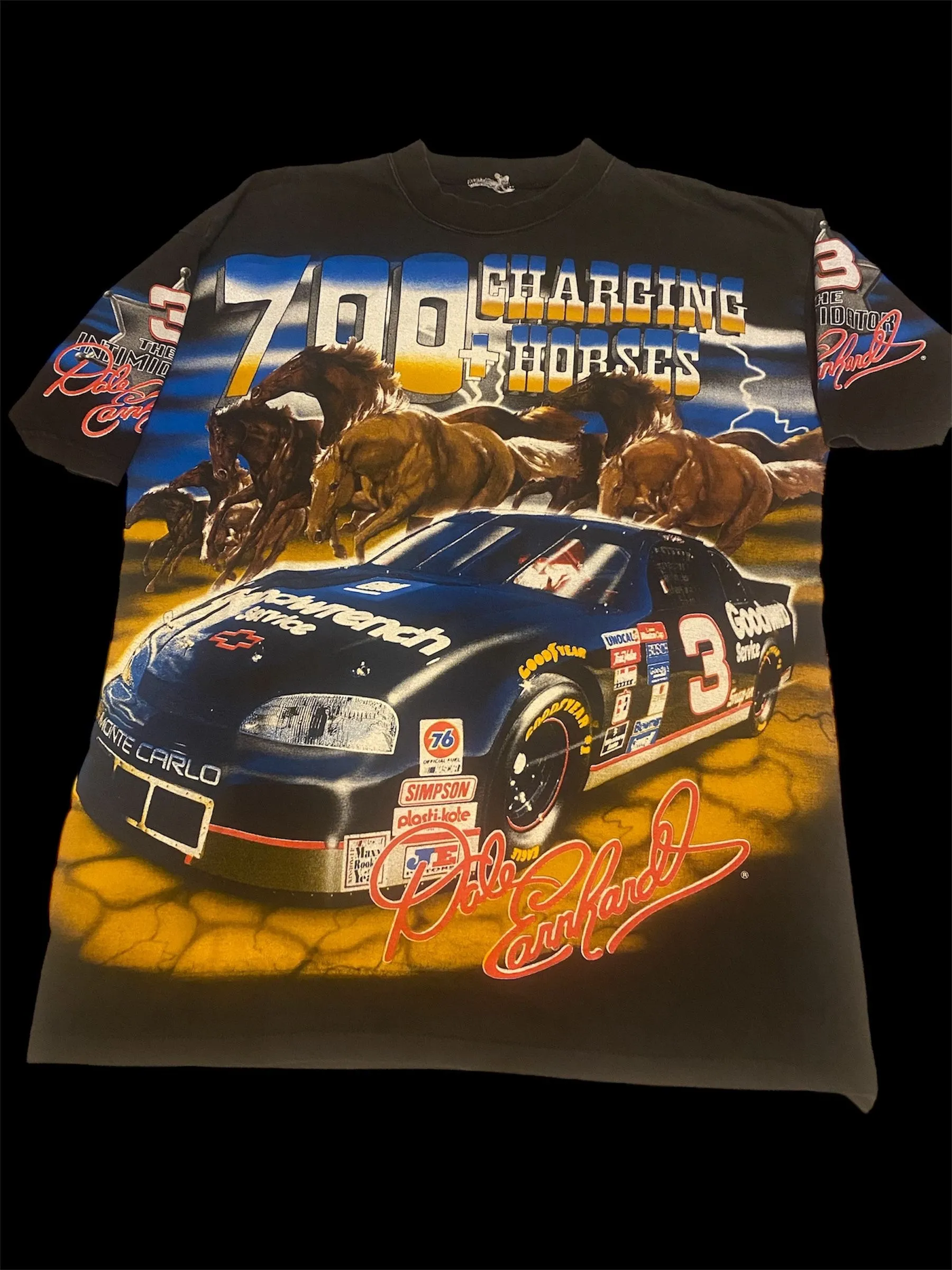 Product image for Dale Earnhardt 3 700+ AOP Grail Racing Shirt Large