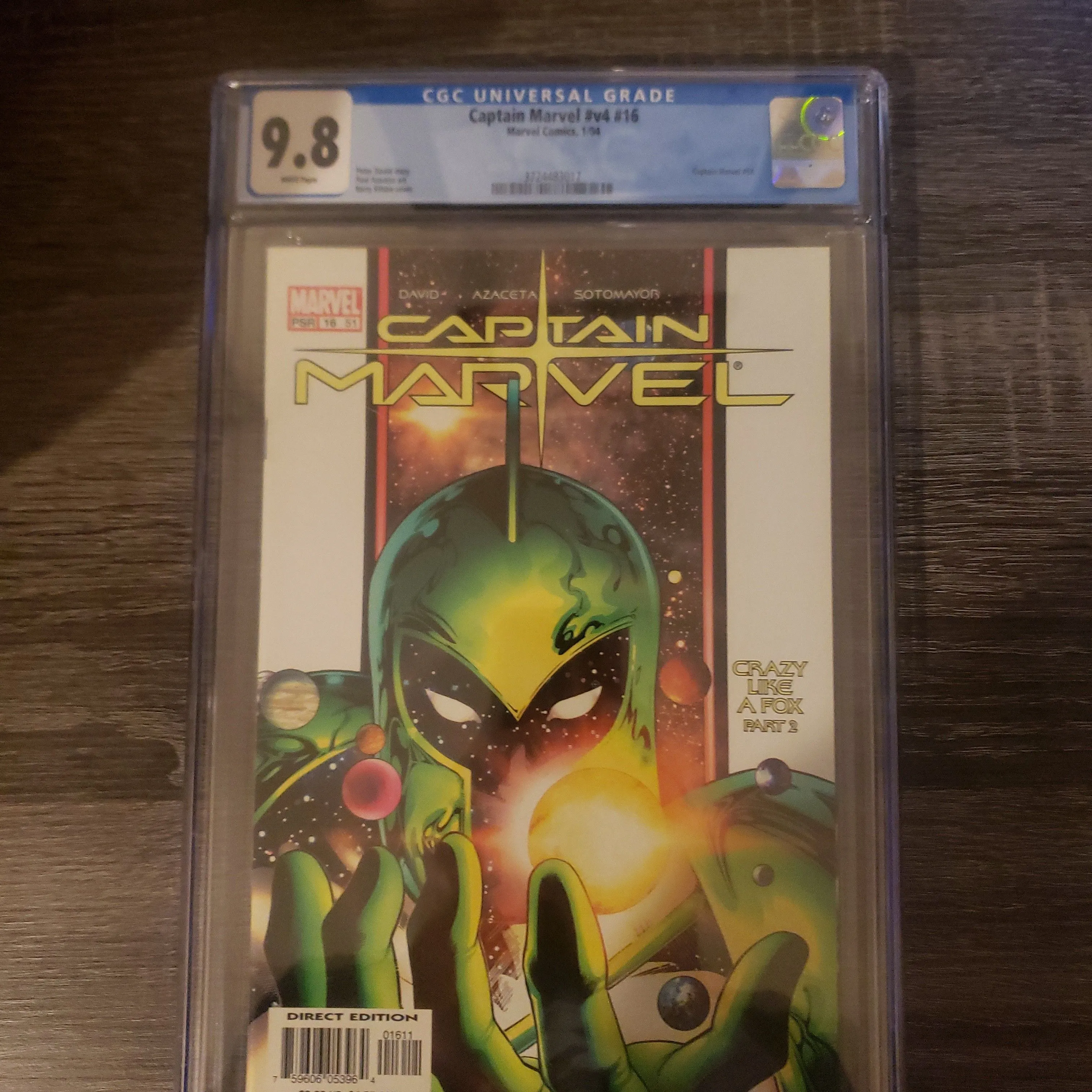 Product image for Captain Marvel v4 #16  CGC 9.8 2004