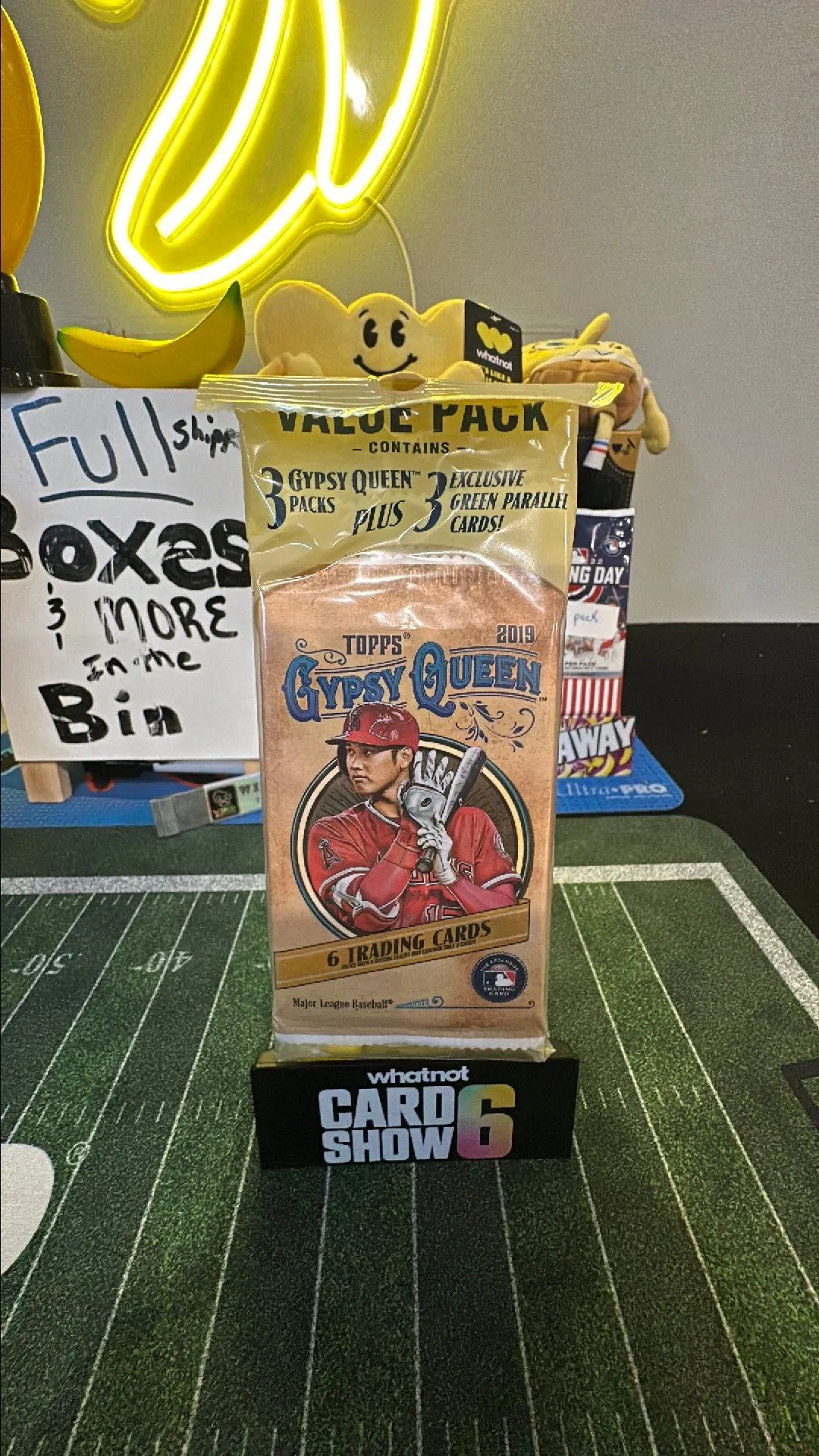Product image for 2019 Topps Gypsy Queen Baseball 3 Pack Cello Value Pack Ultra Rare