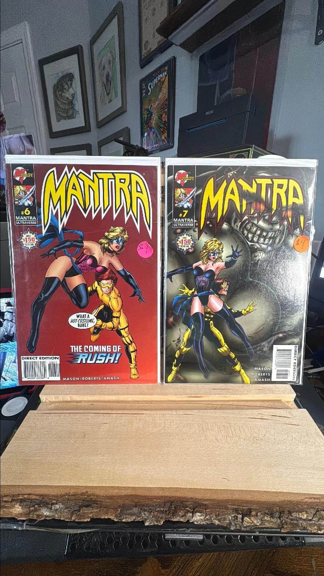 Product image for Mantra, Vol. 2 #’s 6-7 (Direct Editions) - 2-Books, FMV $8 💰🤑