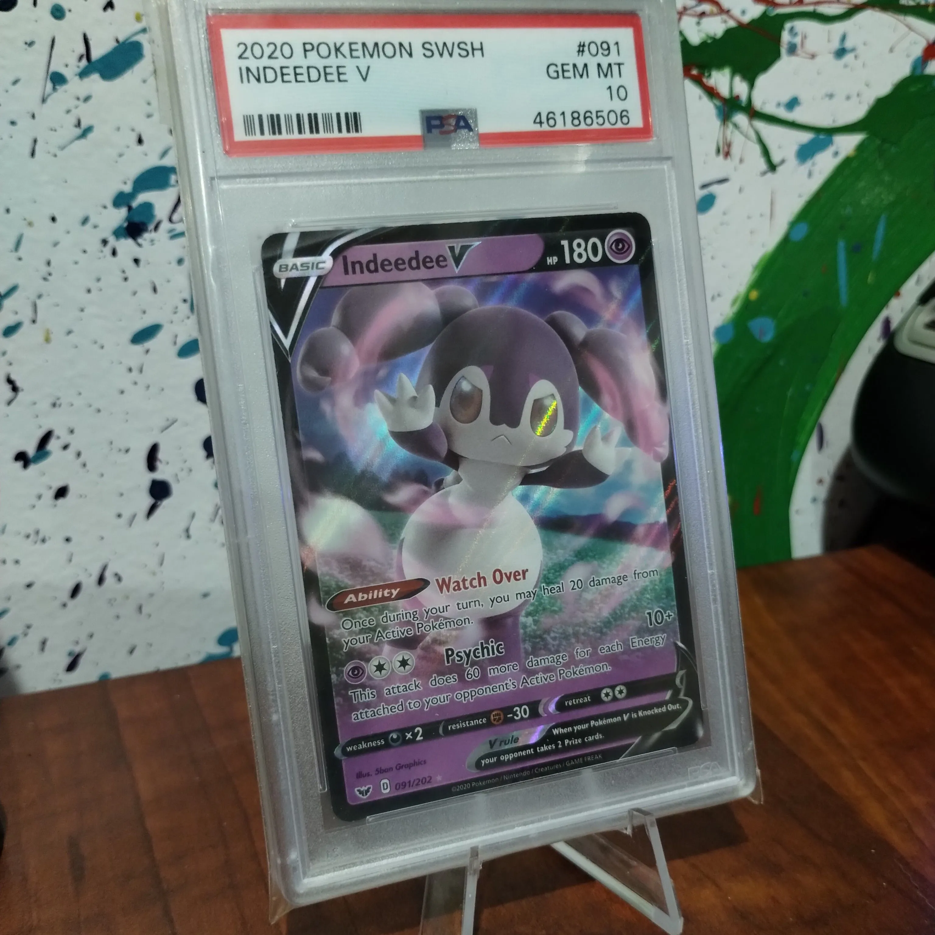 Product image for Indeedee V PSA 10