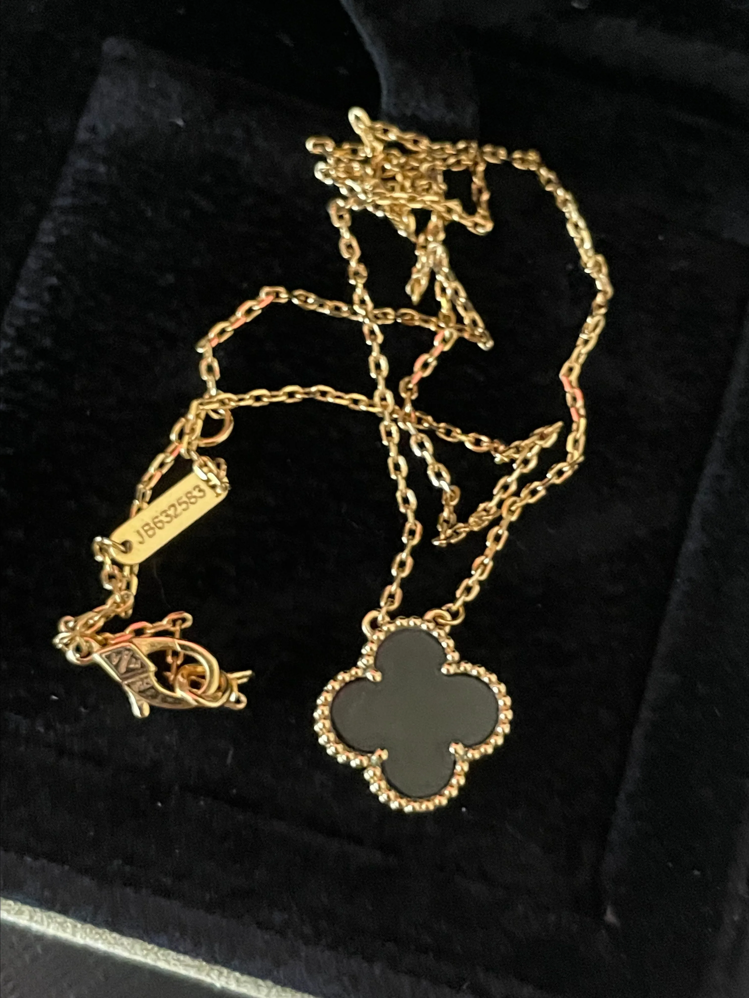 Product image for 18K Gold, Clover Necklace
