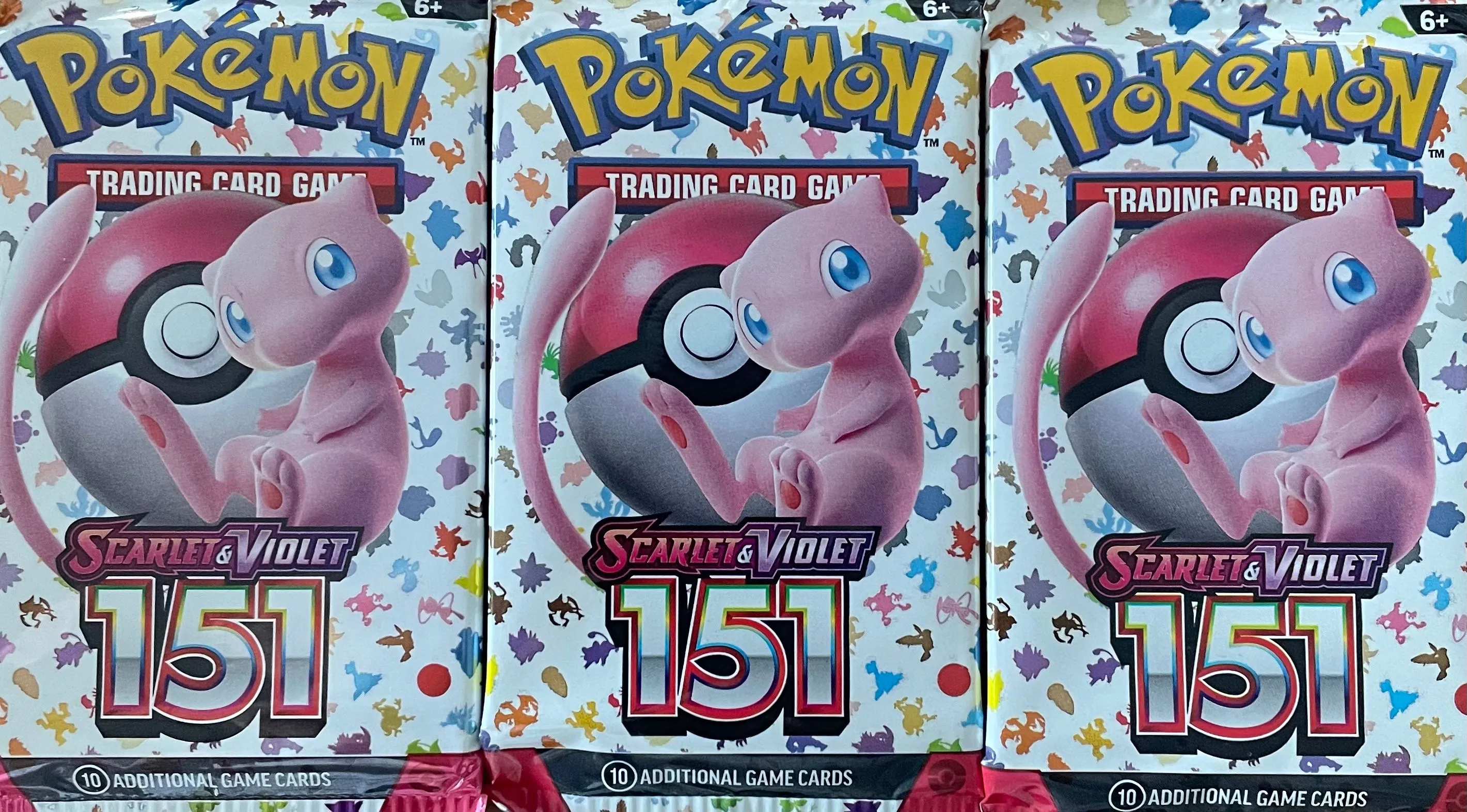 Product image for (10) Booster Packs English 151