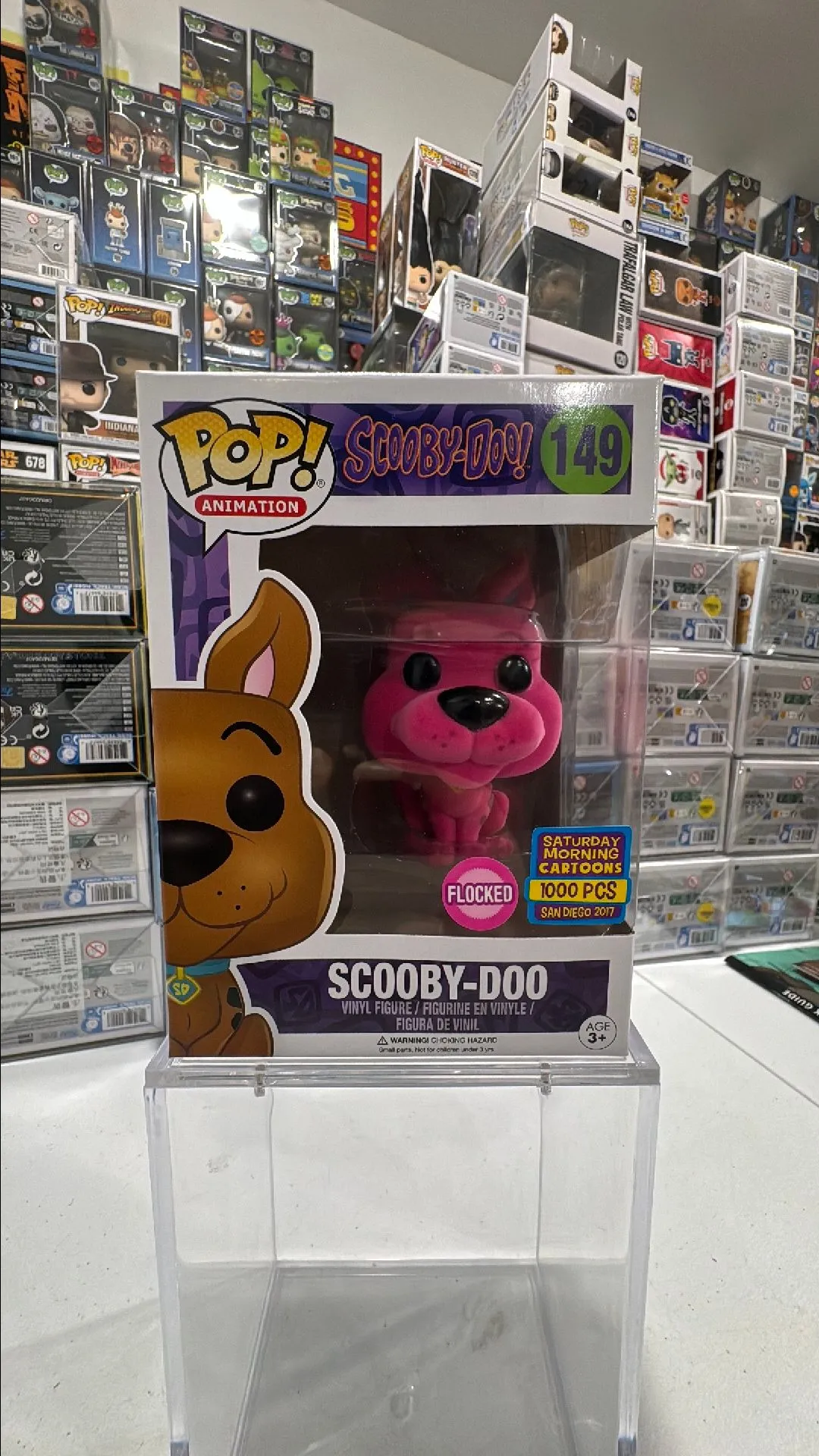Product image for Scooby-Doo (Flocked) (Pink)