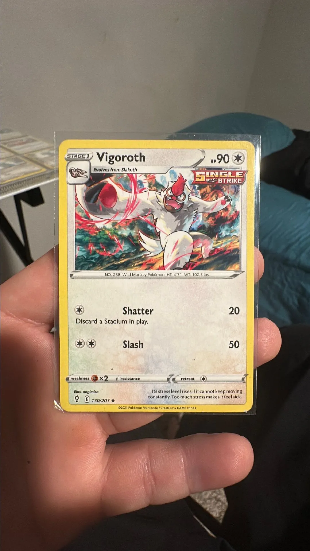 Product image for Vigoroth (Evolving Skies)