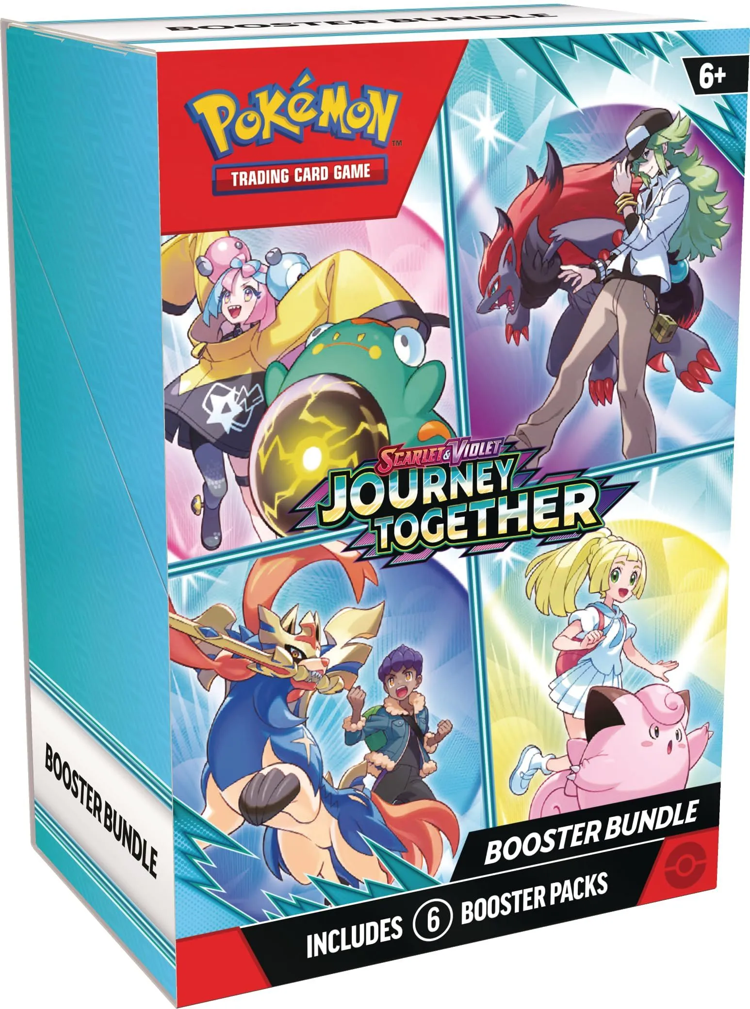 Product image for Pokemon Scarlet and Violet Journey Together Booster Bundle