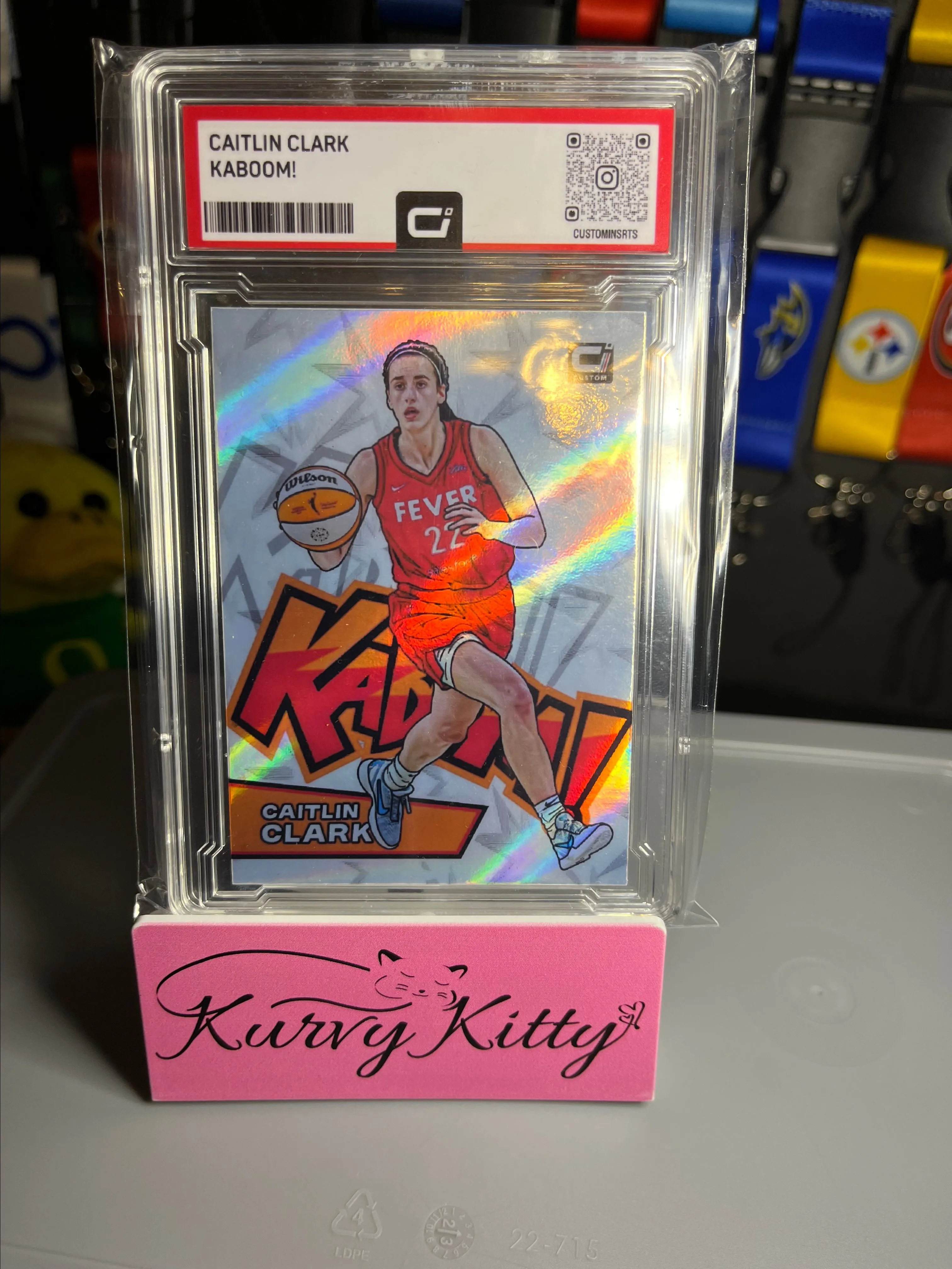 Product image for Caitlin Clark Kaboom - CUSTOM Insert Card