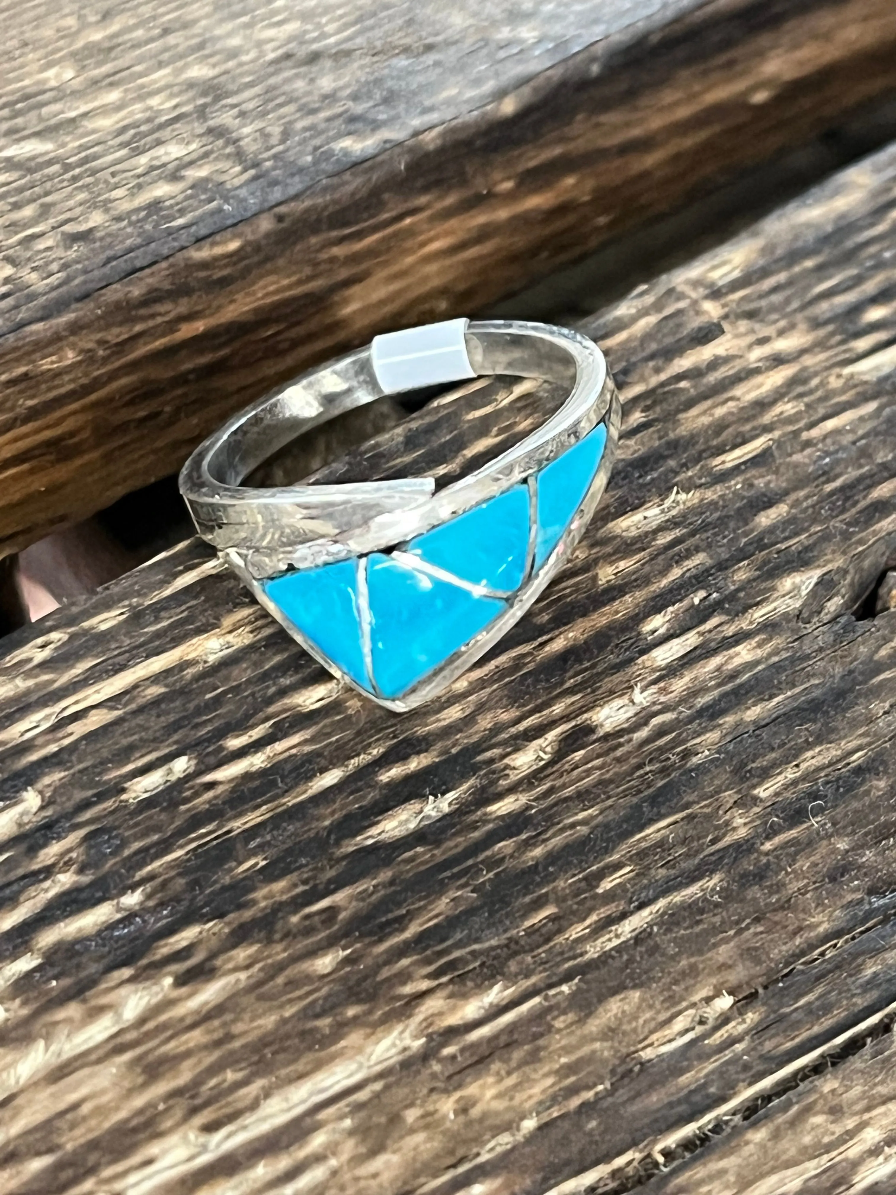 Product image for #9 Kingman Inlay Ring