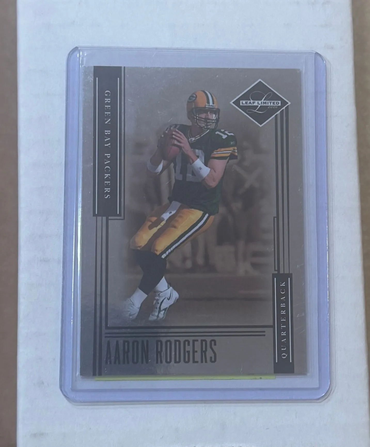 Product image for Aaron Rodgers 2006 Leaf Limited /799