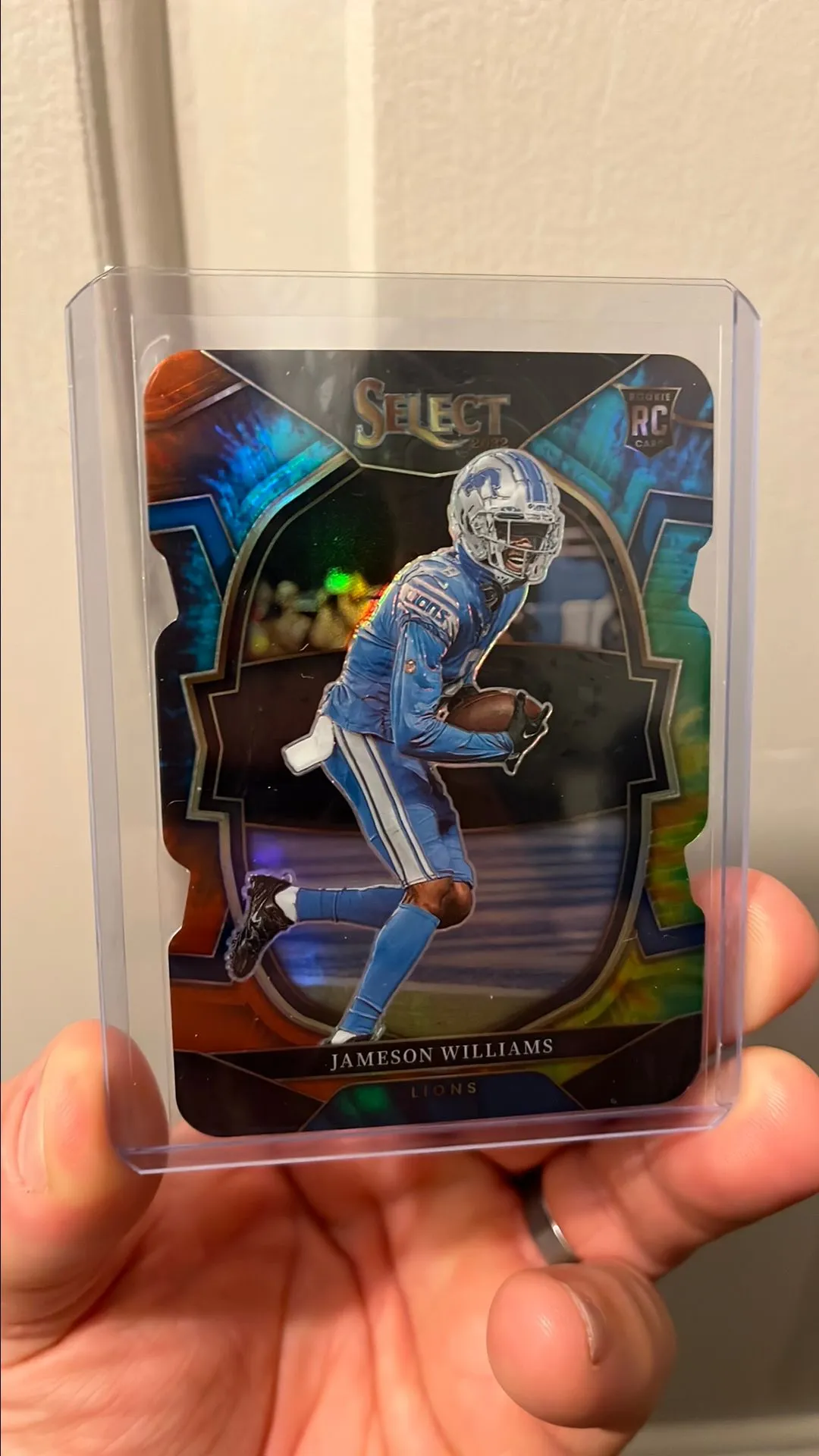 Product image for Jamison Williams select tie-dye rookie 12/25