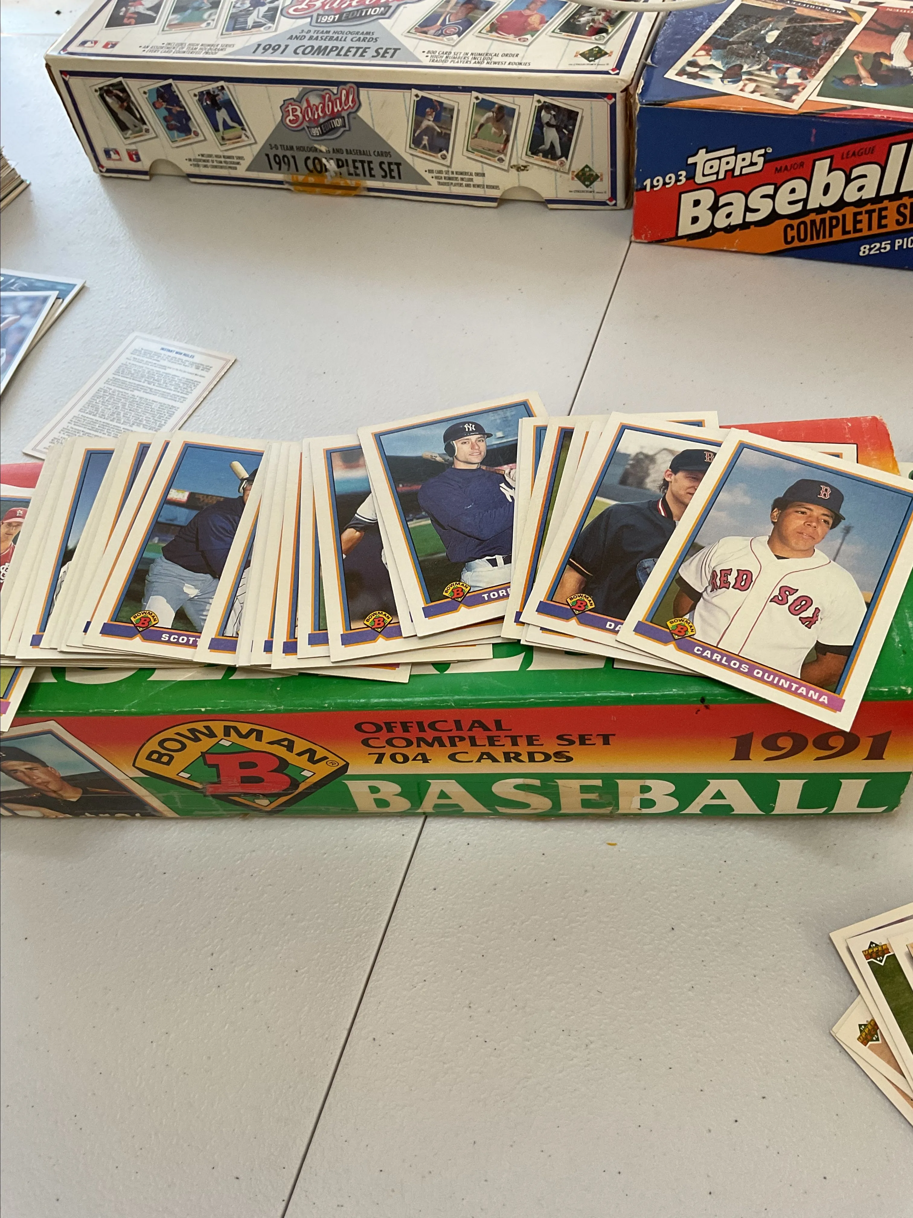 Product image for Box of cards 1991