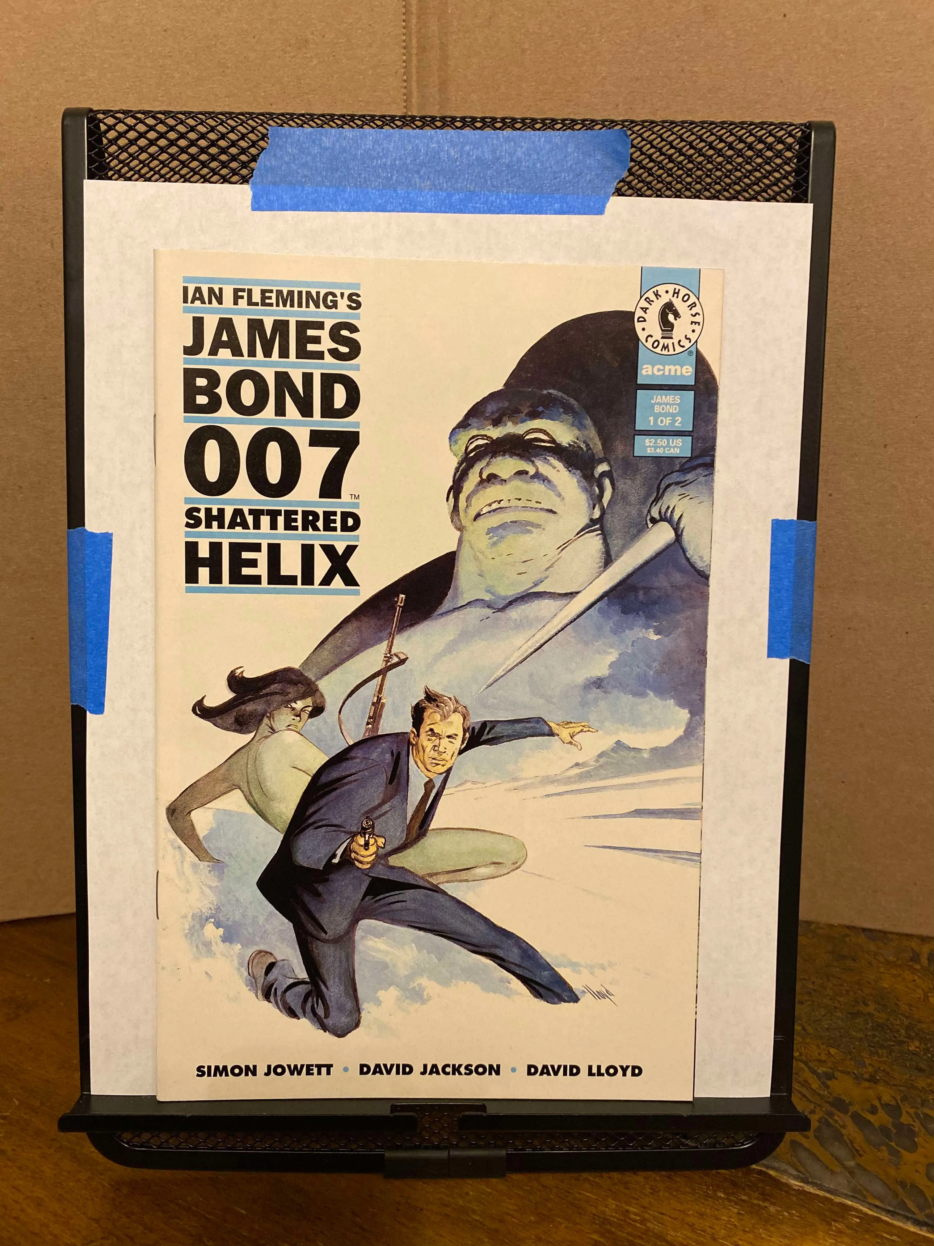 Product image for 1 James Bond 007 Shattered Helix VG 1994