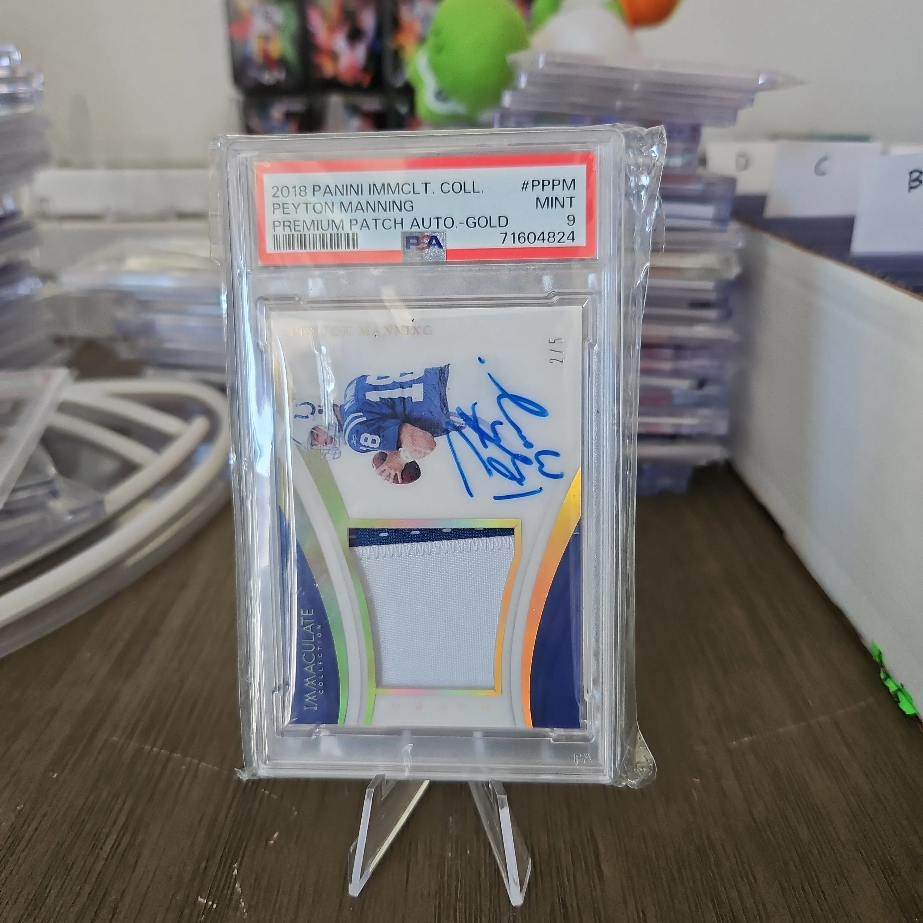 Product image for 2018 Peyton Manning Immaculate