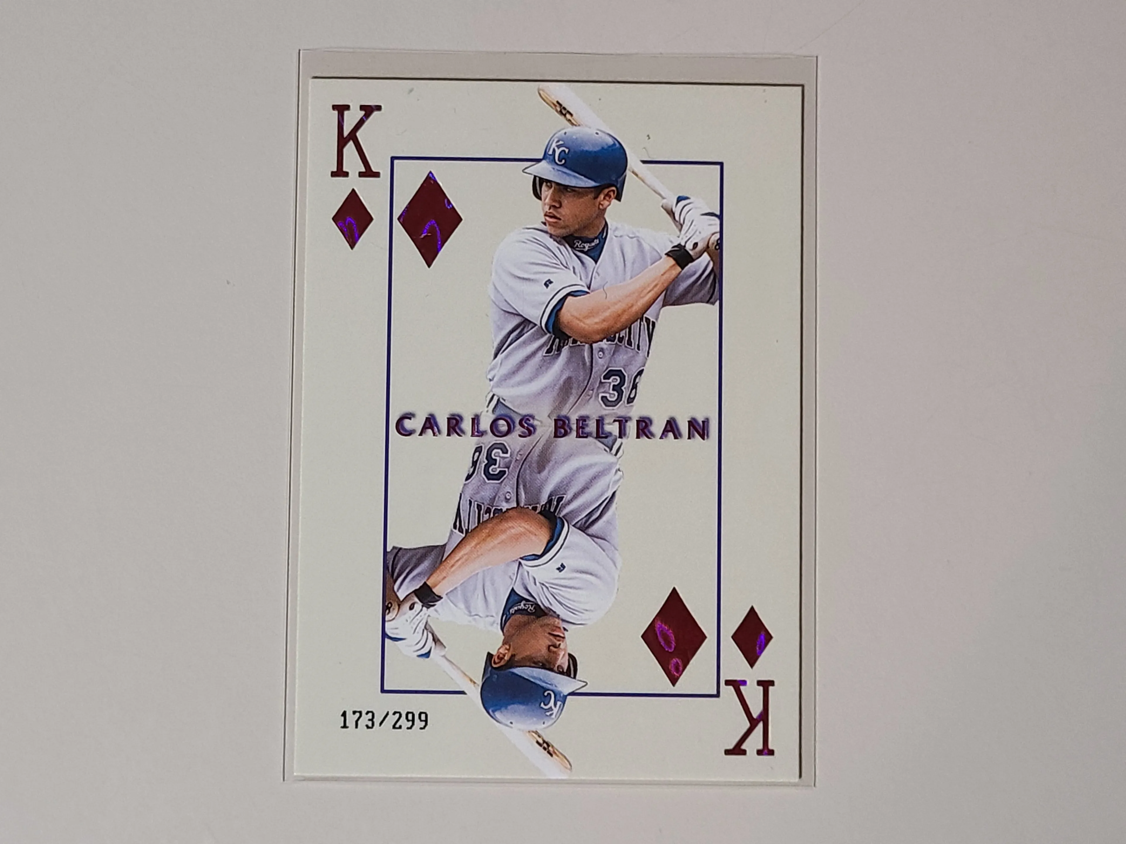 Product image for Carlos Beltran 2000 Pacific Invincible Kings of the Diamond #d /299