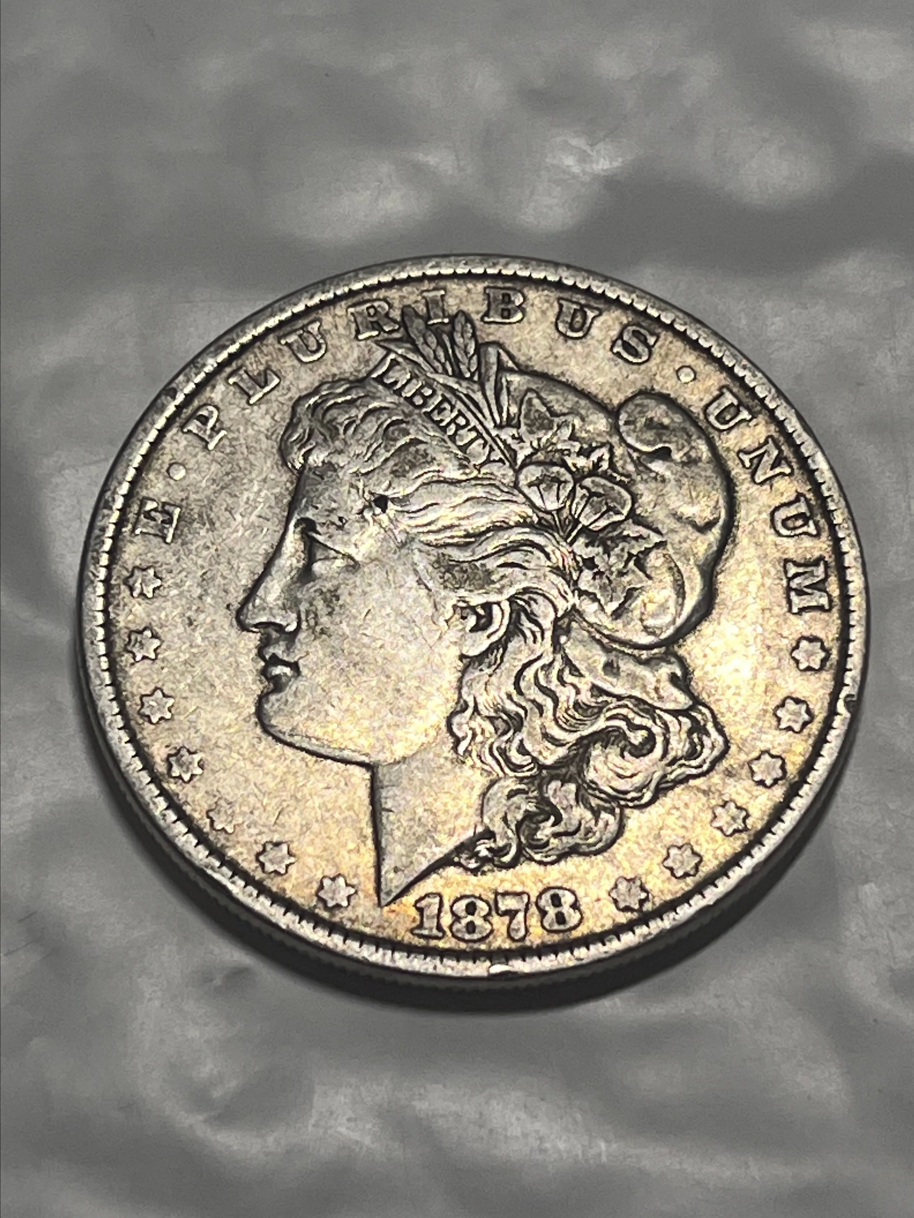 Product image for 041. 1878 Morgan. First year issue
