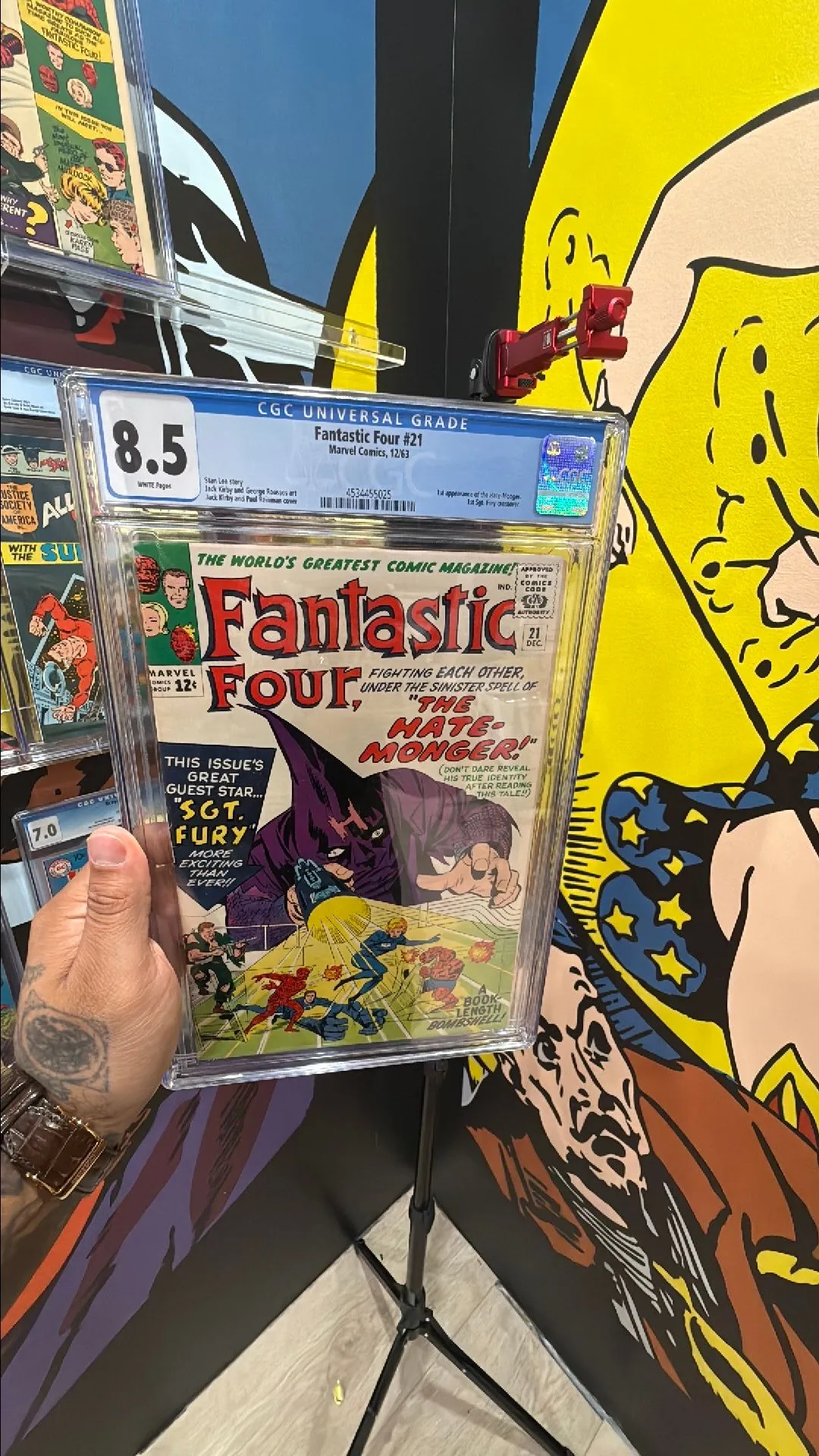 Product image for Fantastic Four #21 CGC 8.5