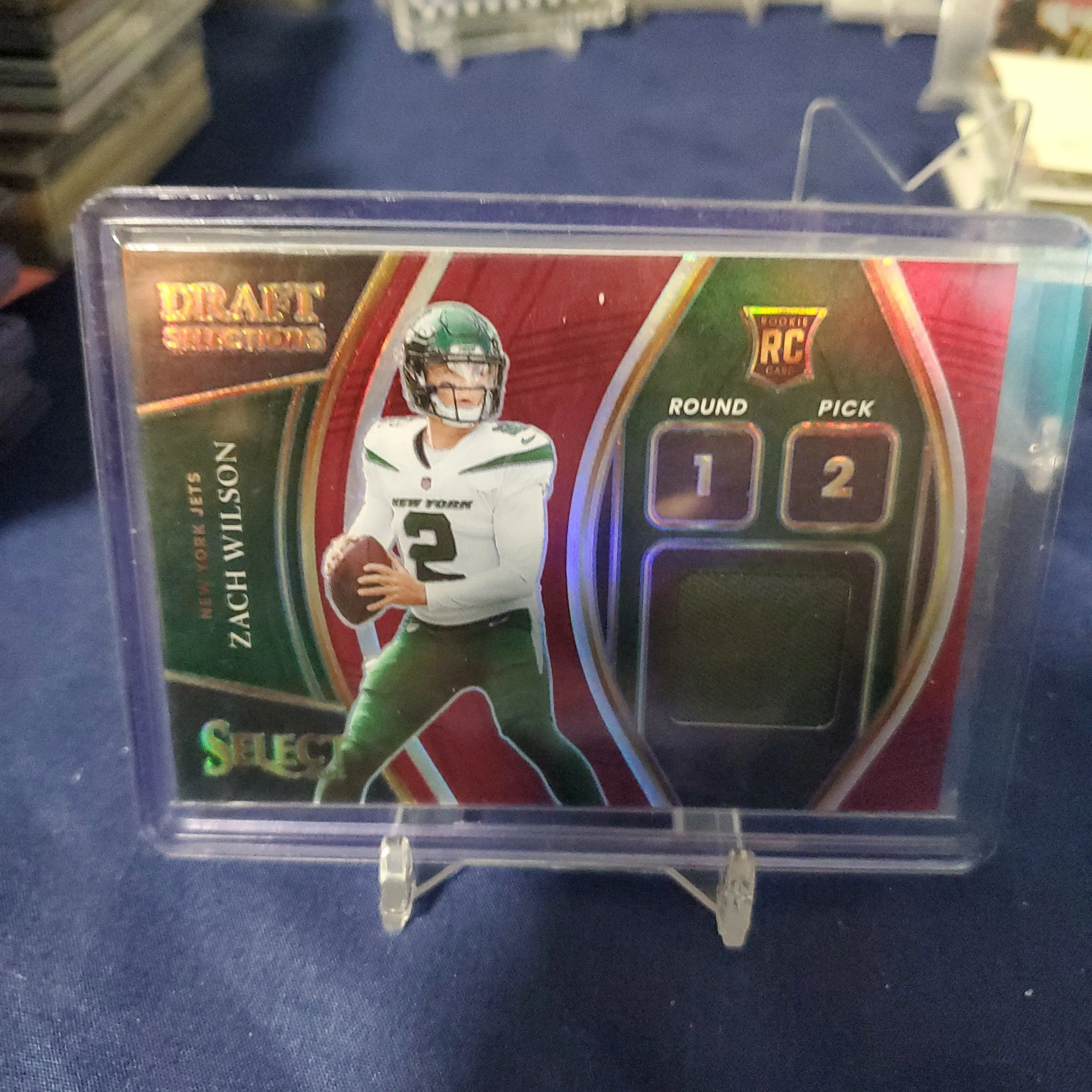 Product image for Zach Wilson Rookie patch