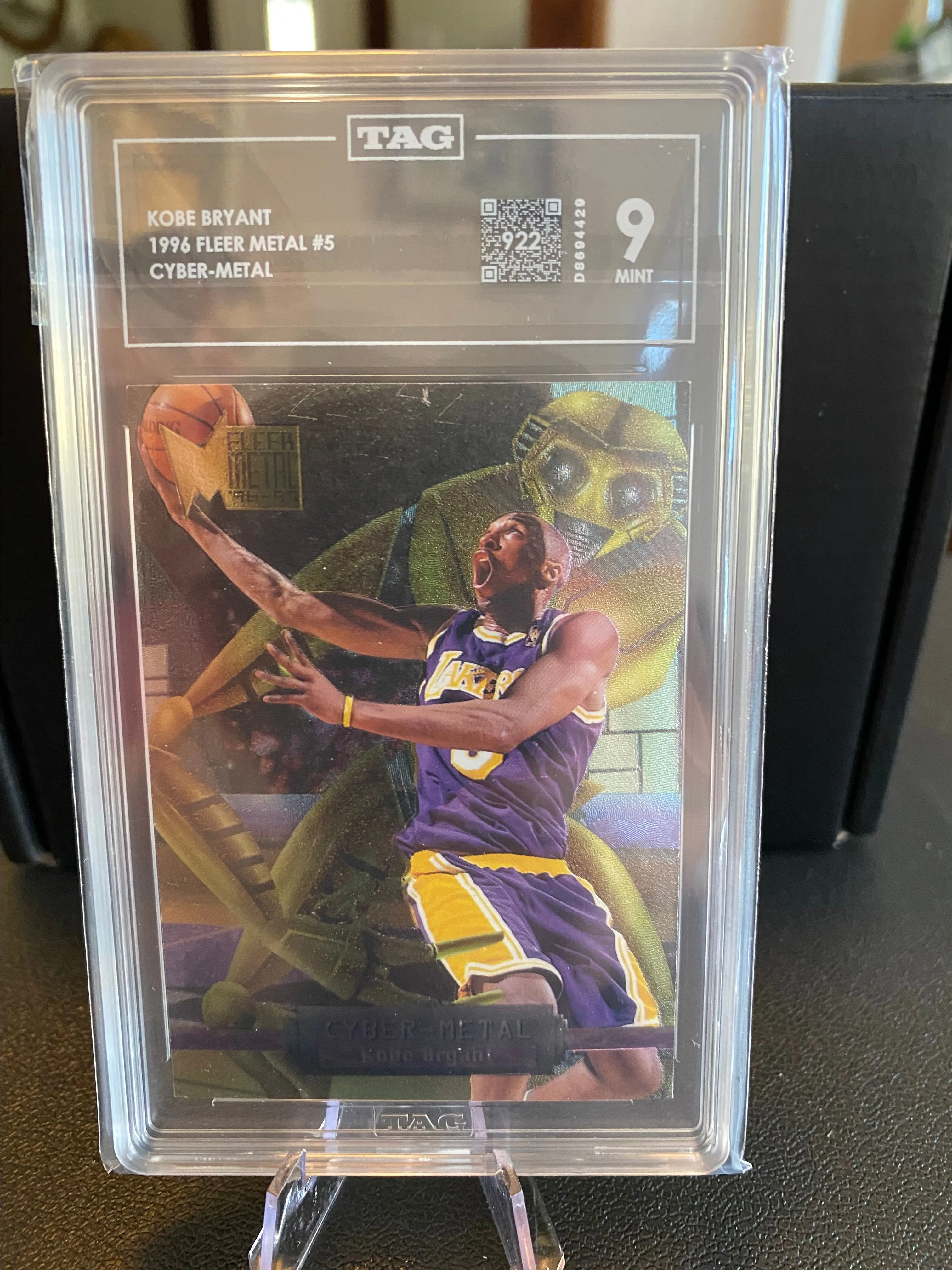 Product image for 1996 Fleer Metal Kobe Bryant