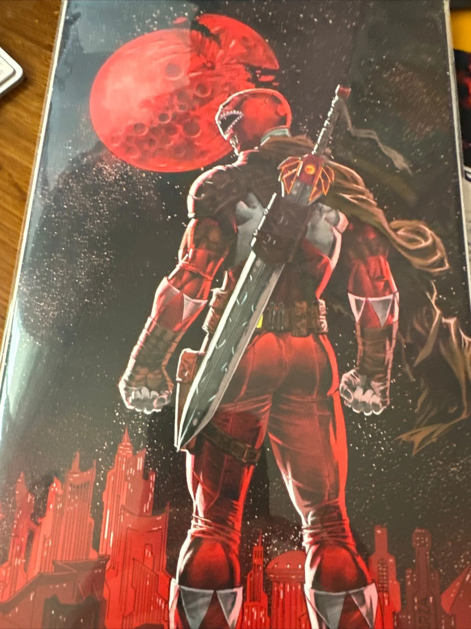 Product image for MMPR The Return issue 1 Red Moon limited Variant