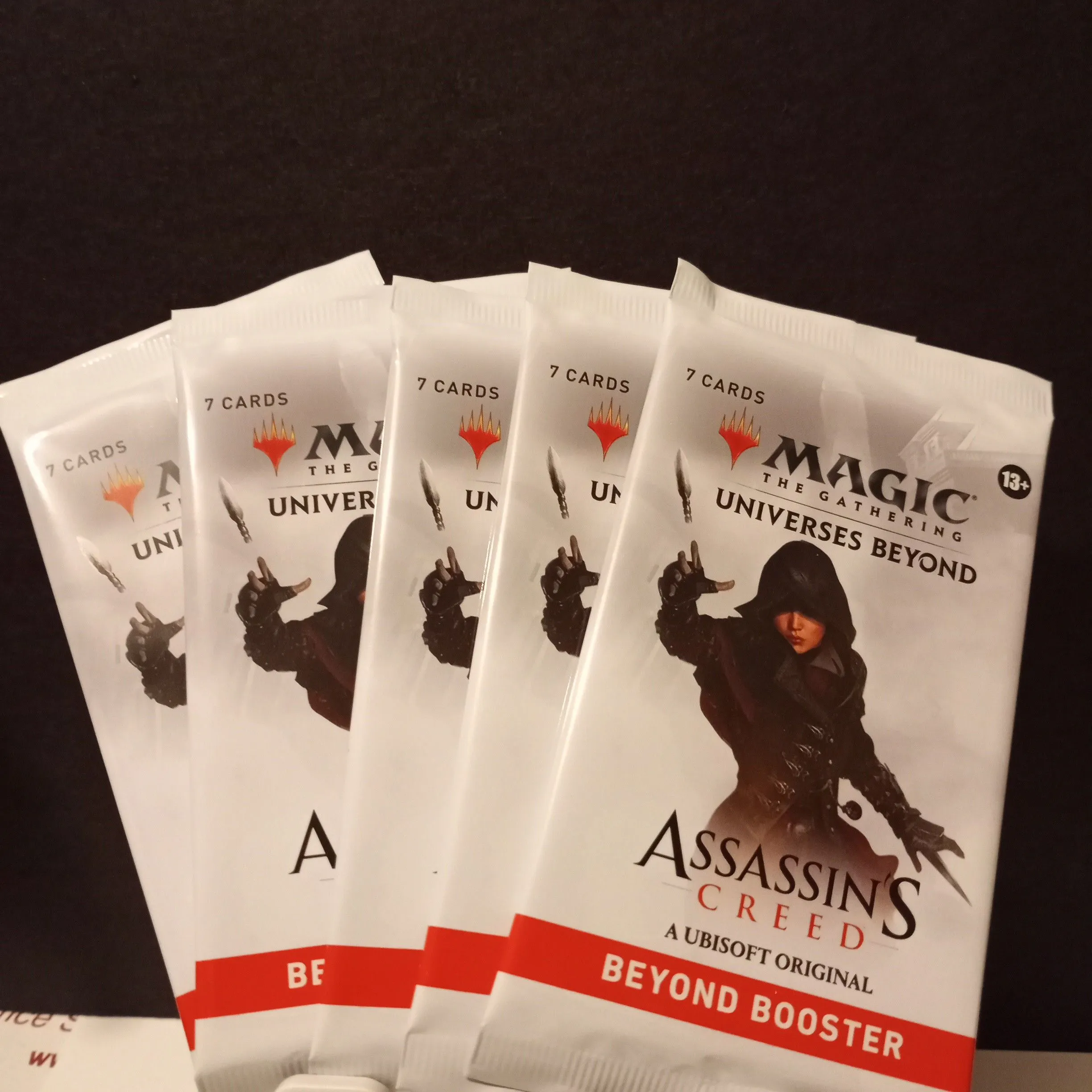 Product image for MTG Assassins Creed Beyond Booster pack lot of 5