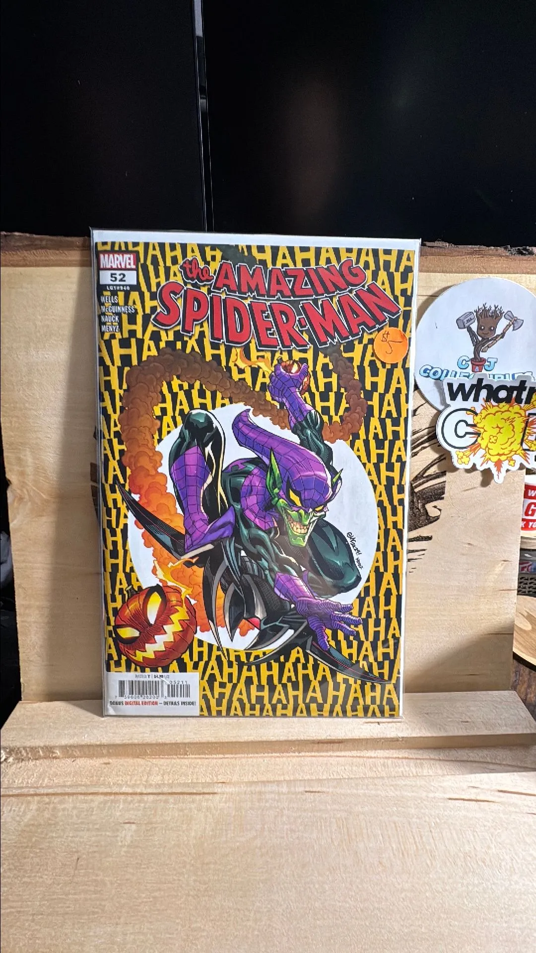 Product image for Amazing Spider-Man, Vol. 6 #52 (Edward McGuinness Regular), FMV $5💰🤑