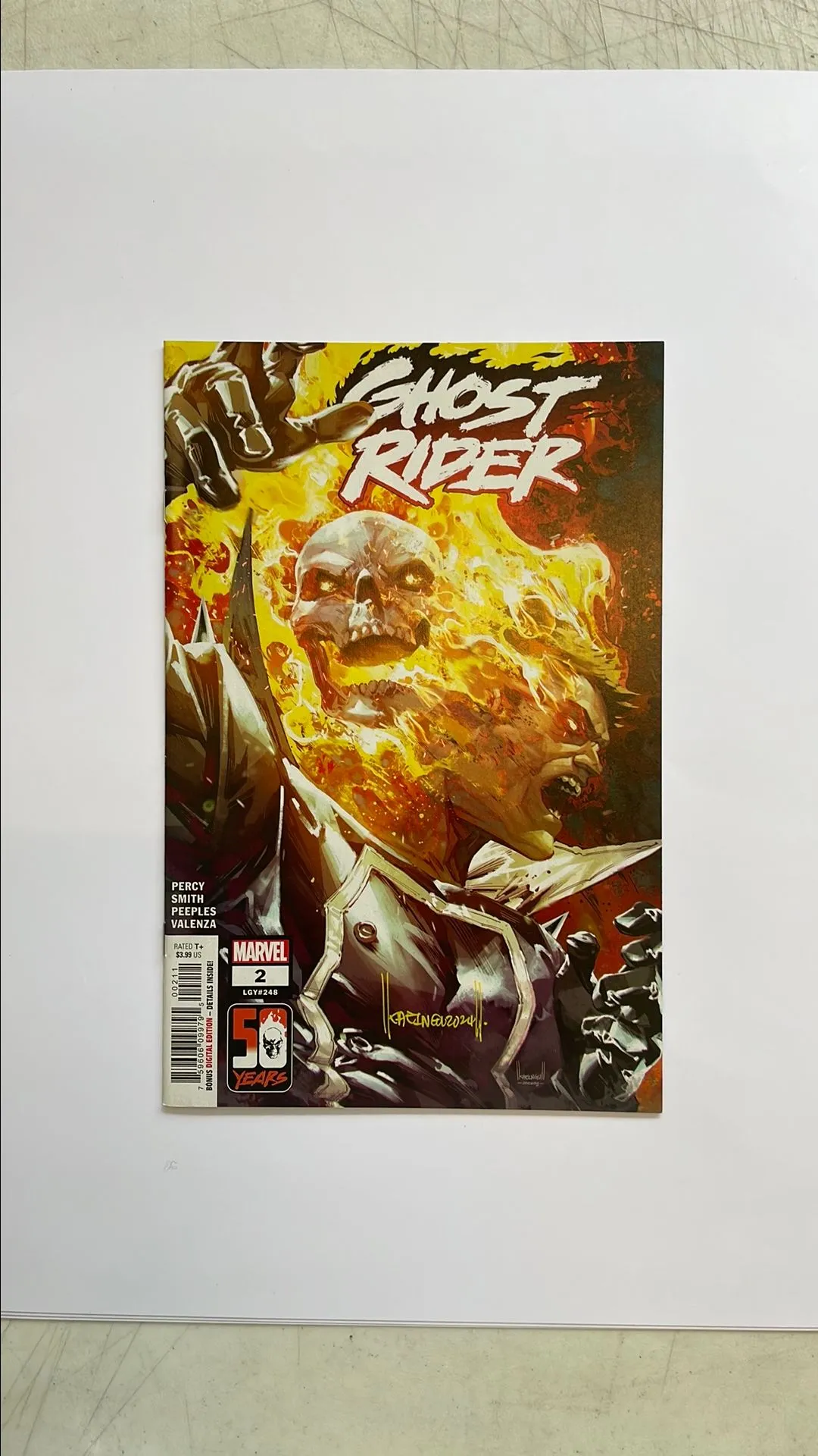Product image for Ghost Rider 2 Kael Ngu variant signed