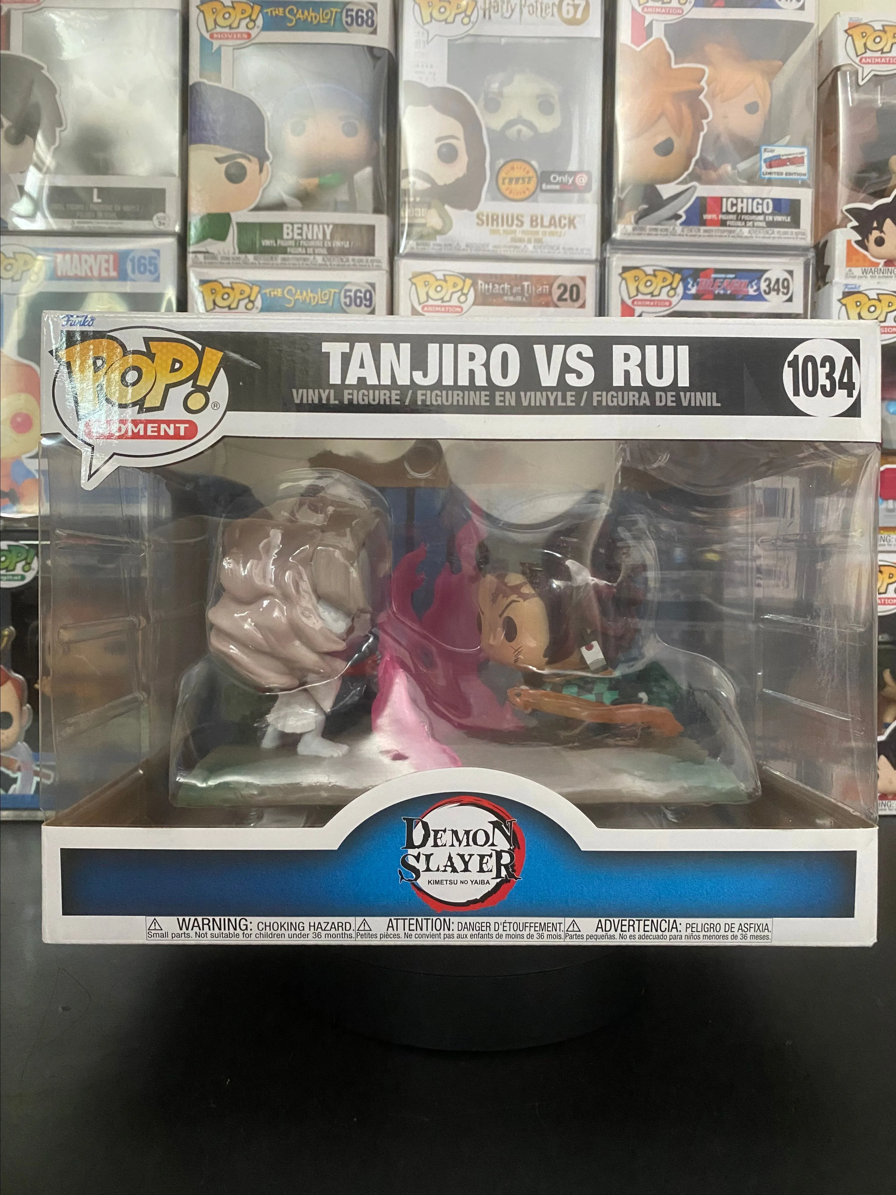 Product image for Funko pop moment-tanjiro & Rui(demon slayer