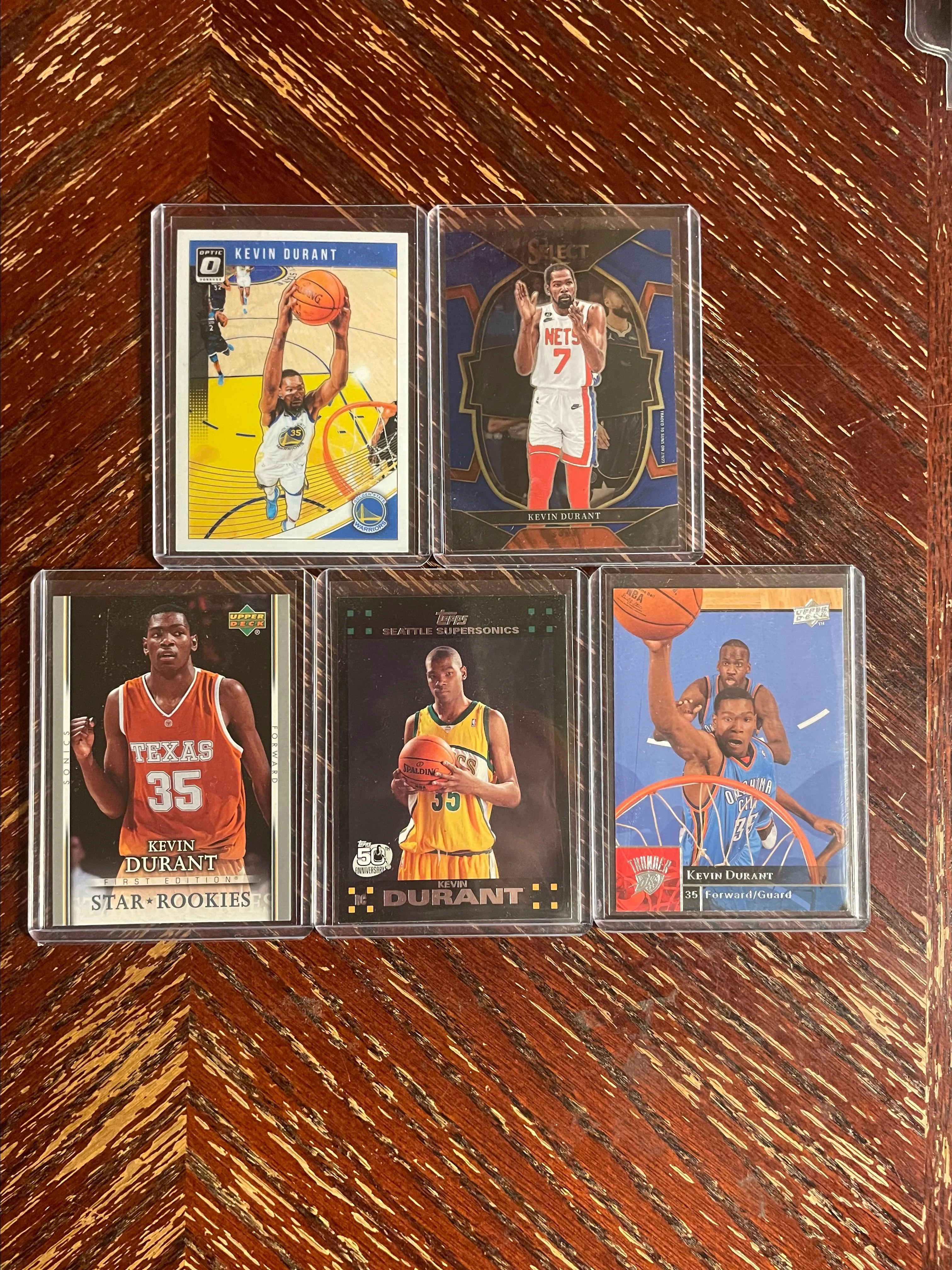 Product image for Oklahoma City Thunder / Seattle Sonic card collection