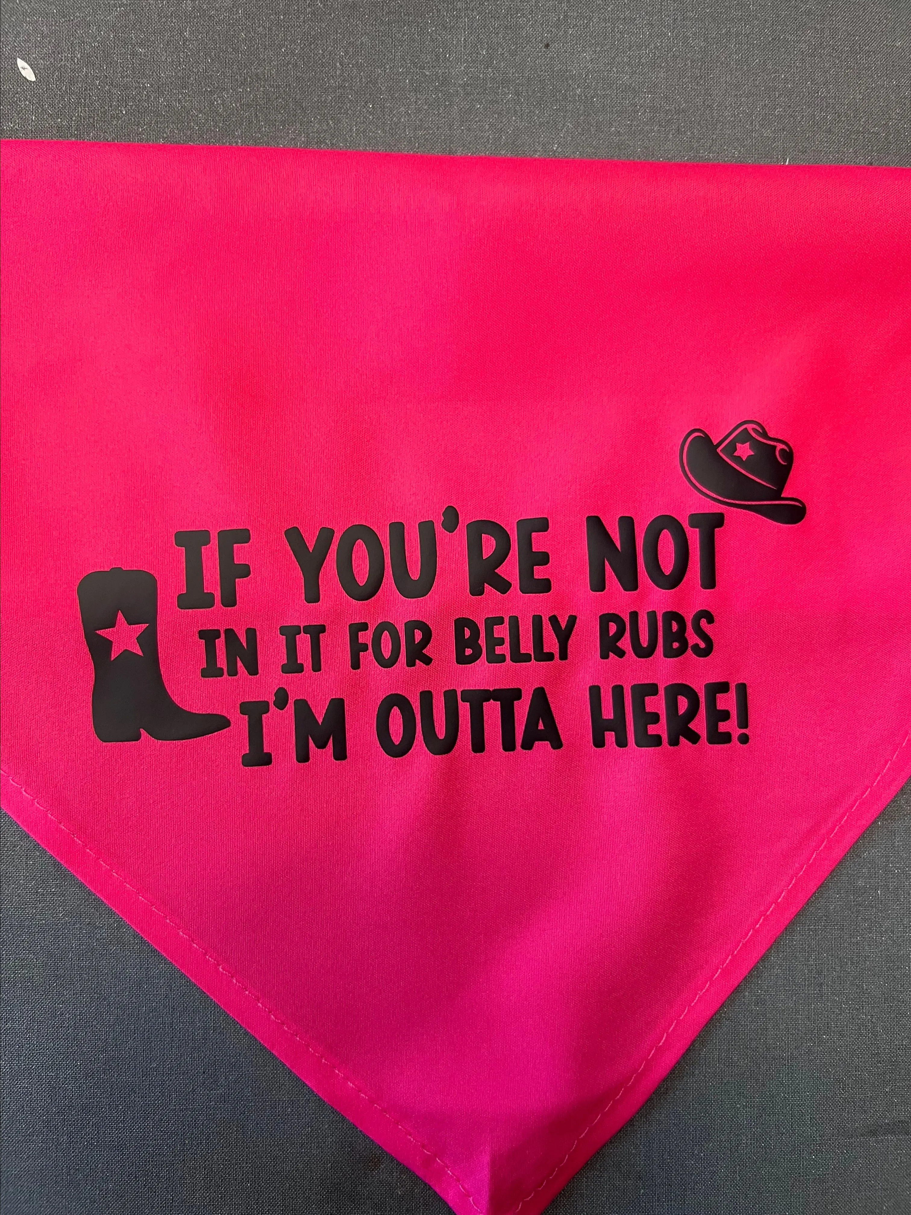 Product image for If You're Not In it for Belly Rubs, I'm Outta Here!!
