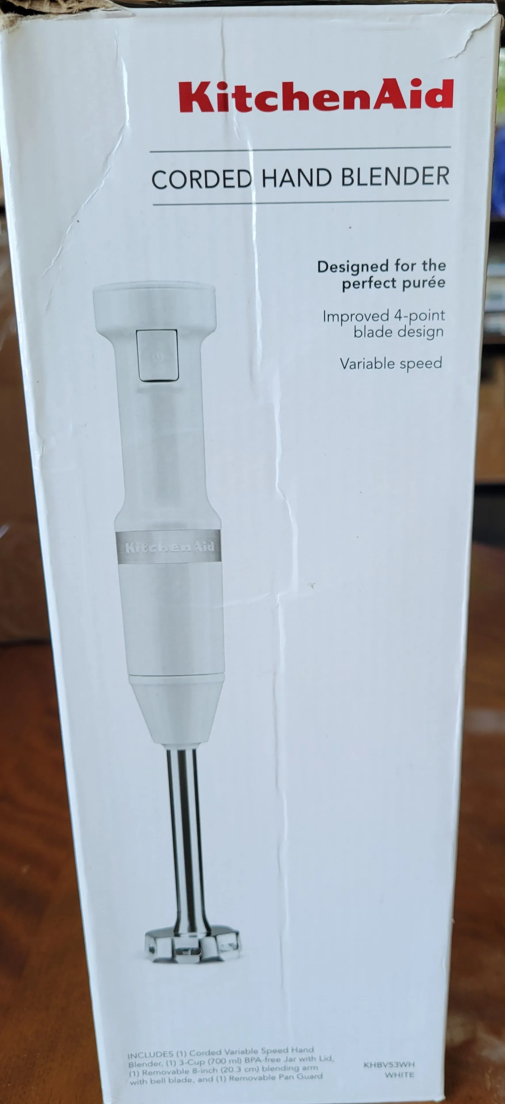 Product image for KitchenAid corded hand blender