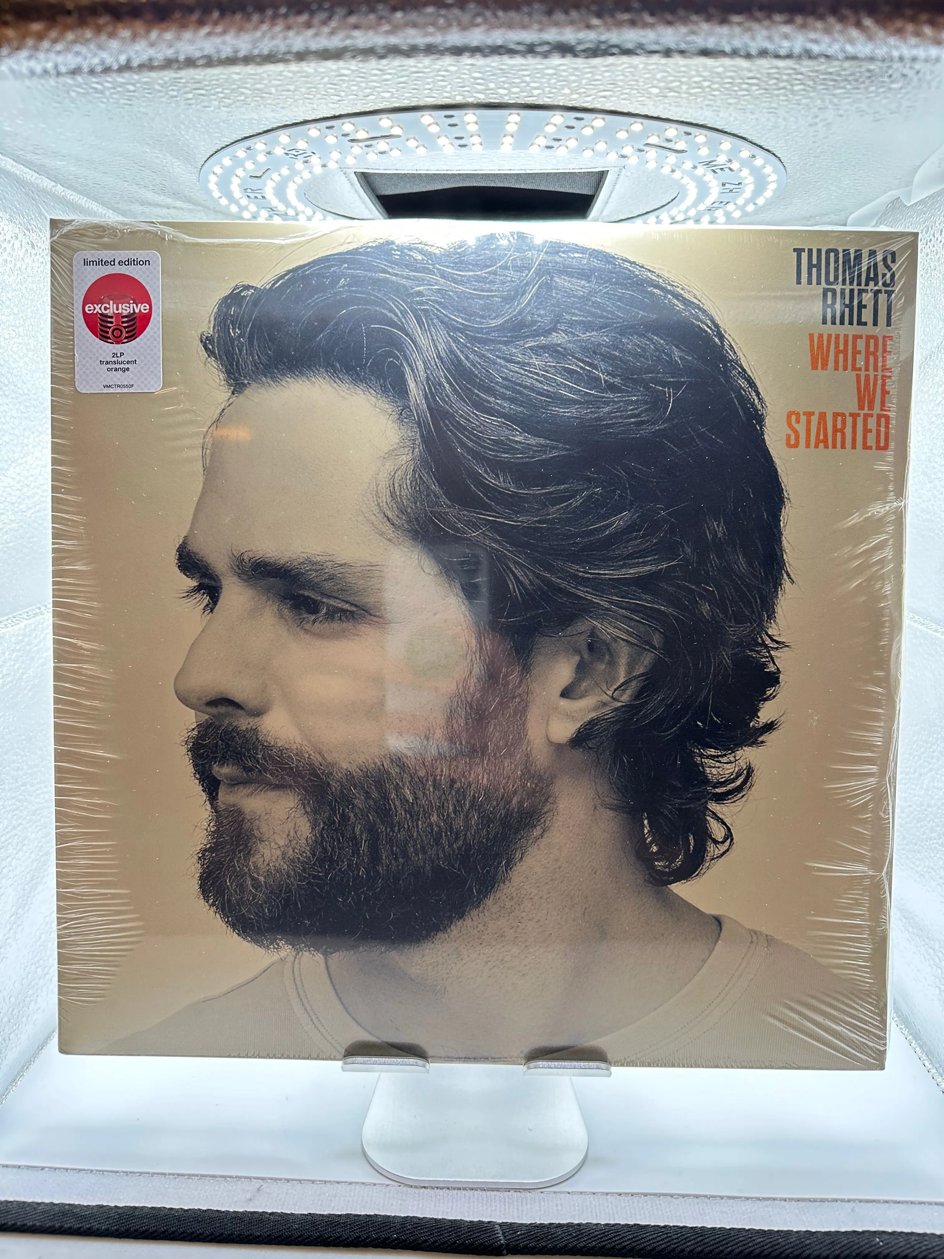 Product image for Thomas Rhett Where We Started Orange Vinyl LP New
