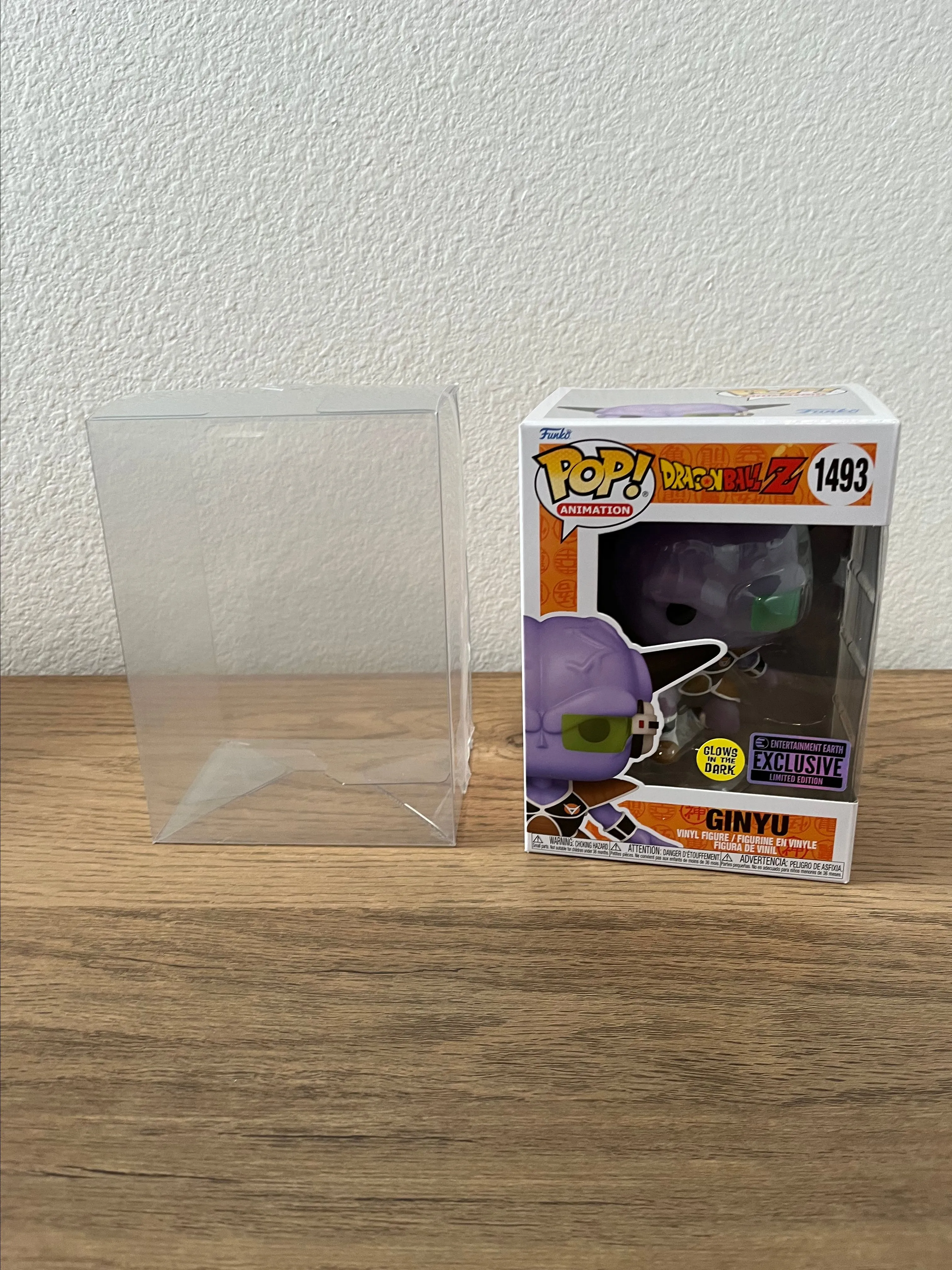 Product image for Funko Pop 1493 Dragon Ball Z Ginyu GITD Entertainment Earth Exclusive Glow Dark