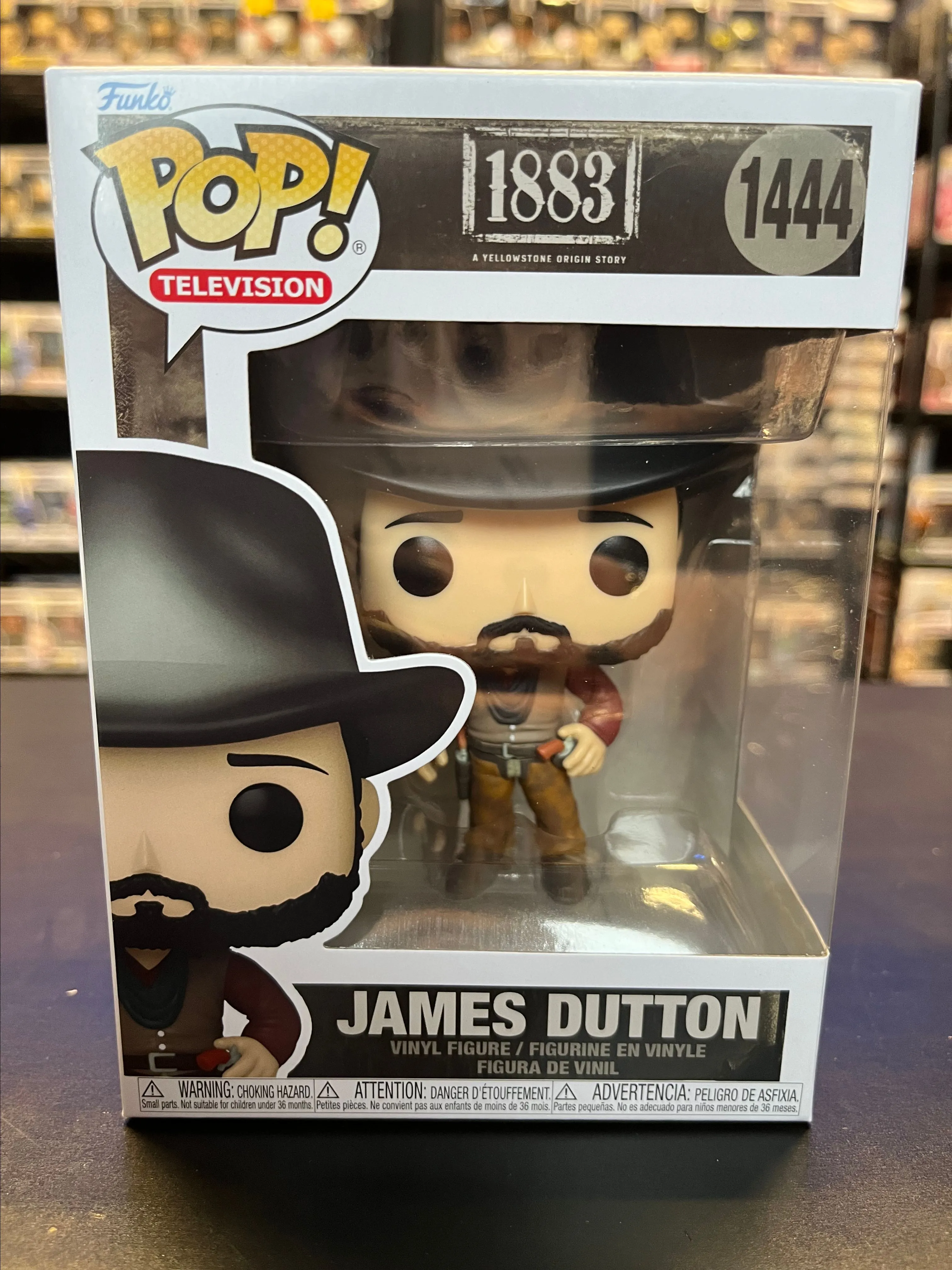 Product image for Funko Pop 1883 James Dutton 1444
