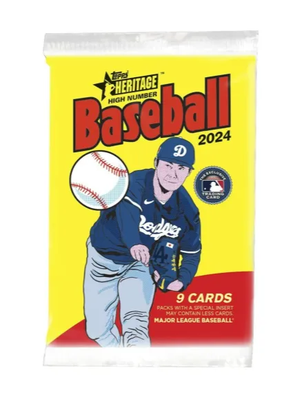 Product image for 2024 Topps Heritage High Number Hobby Pack