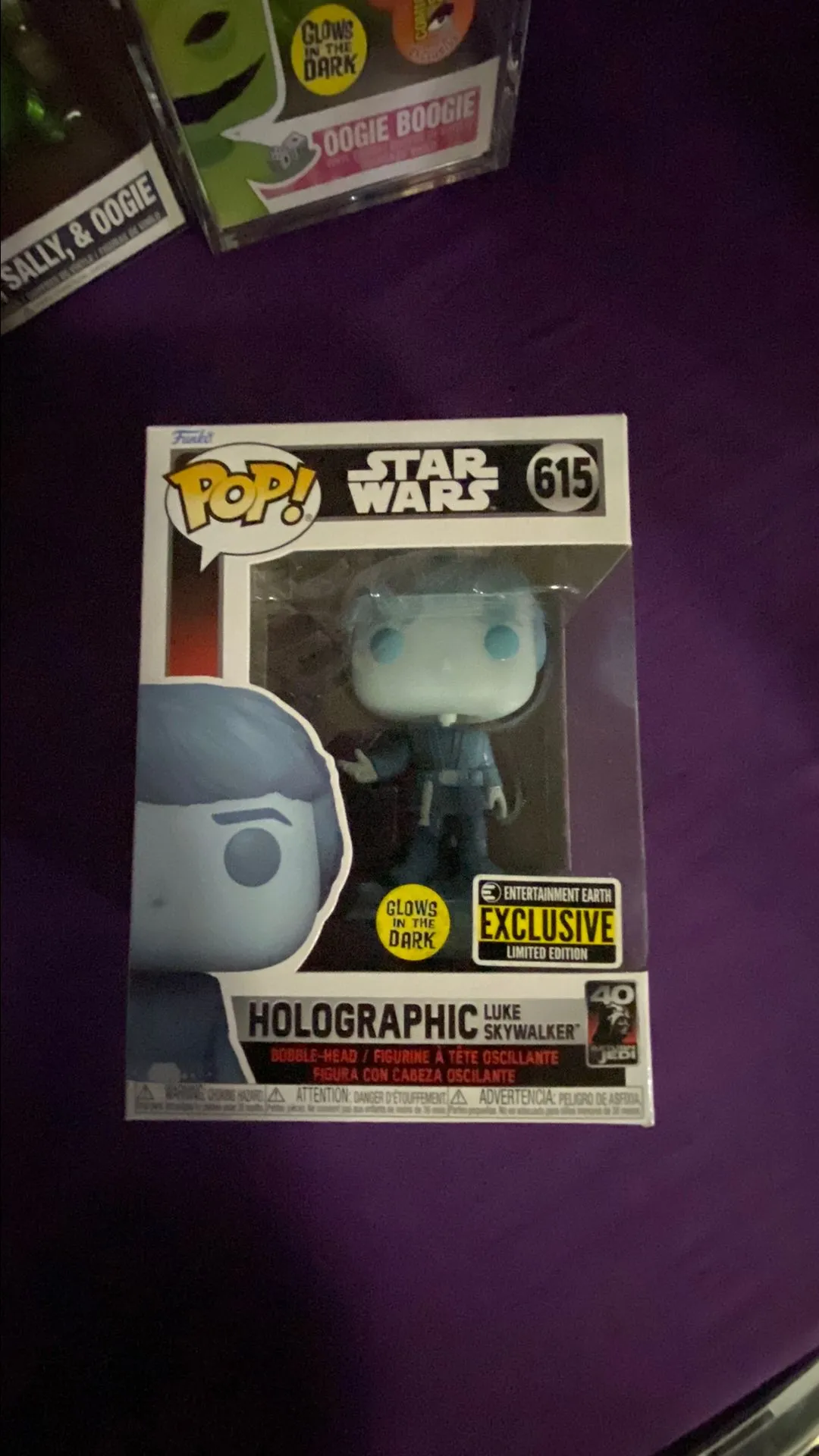 Product image for Holographic Luke Skywalker 615