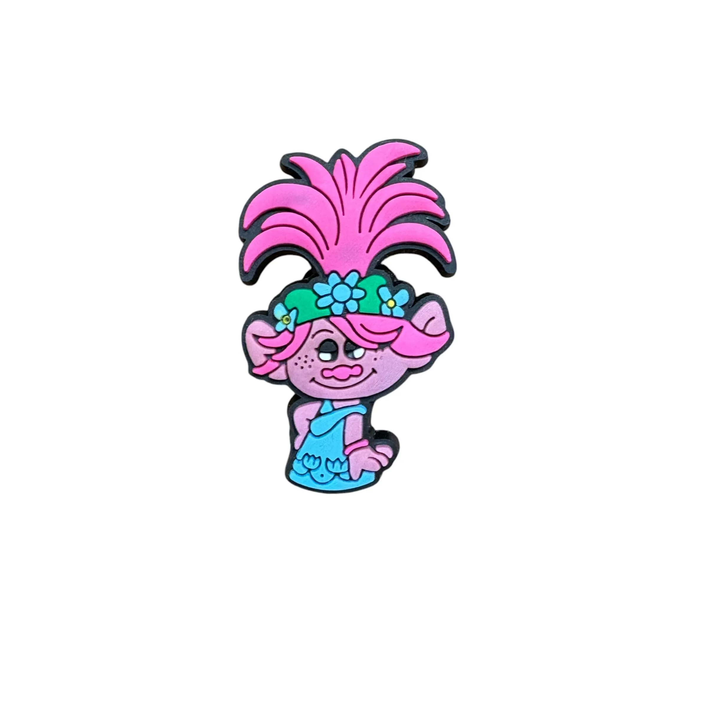 Product image for Poppy From Trolls Croc Charm
