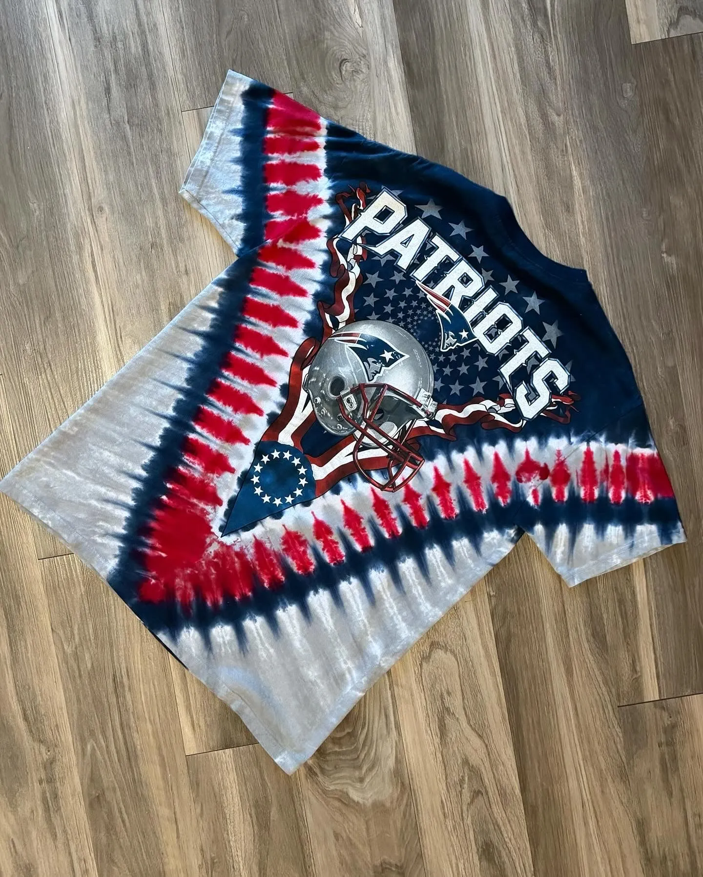Product image for Majestic New England Patriot Tie-Dye