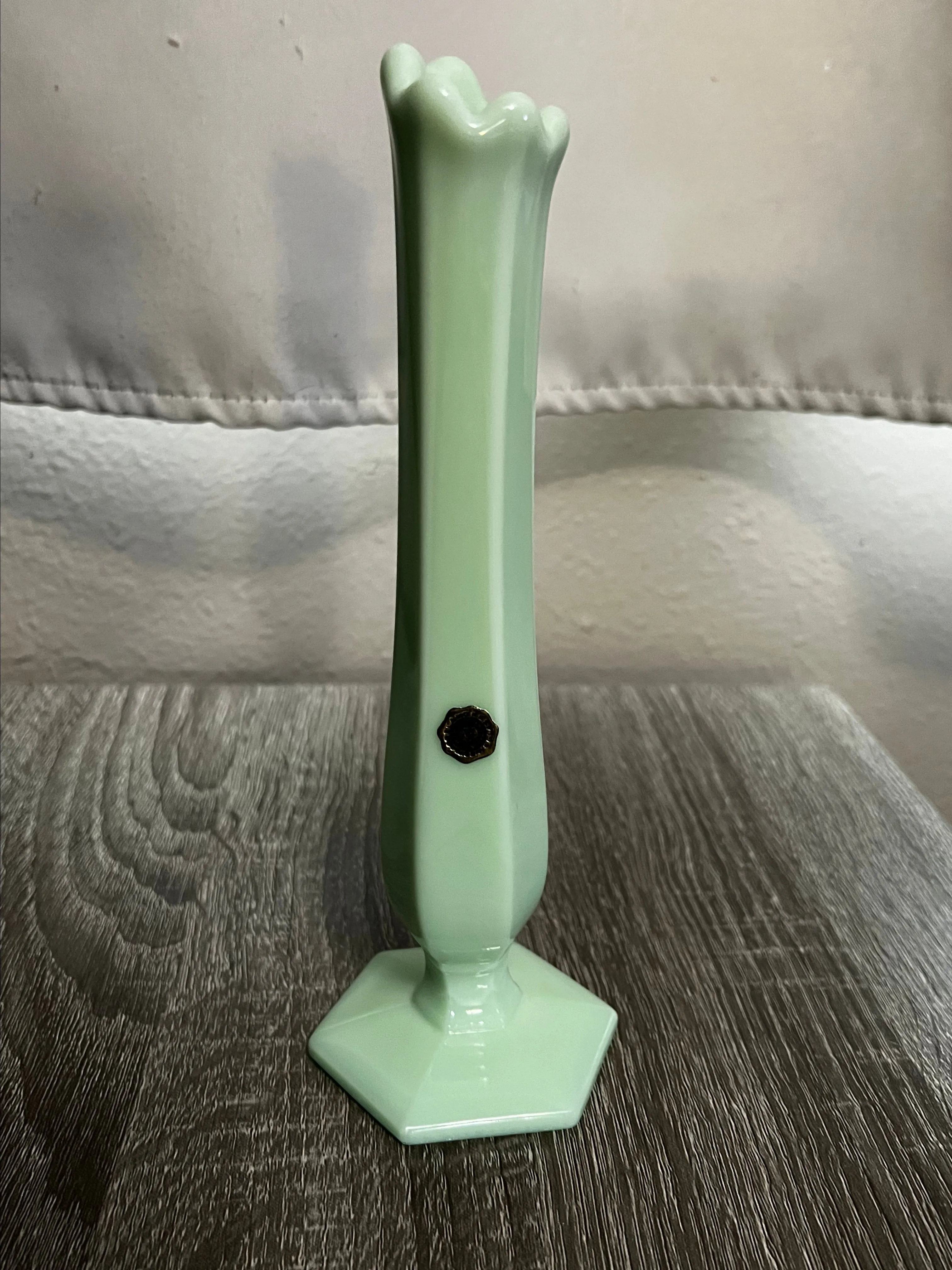 Product image for Vintage Westmoreland Jadeite Bud Vase