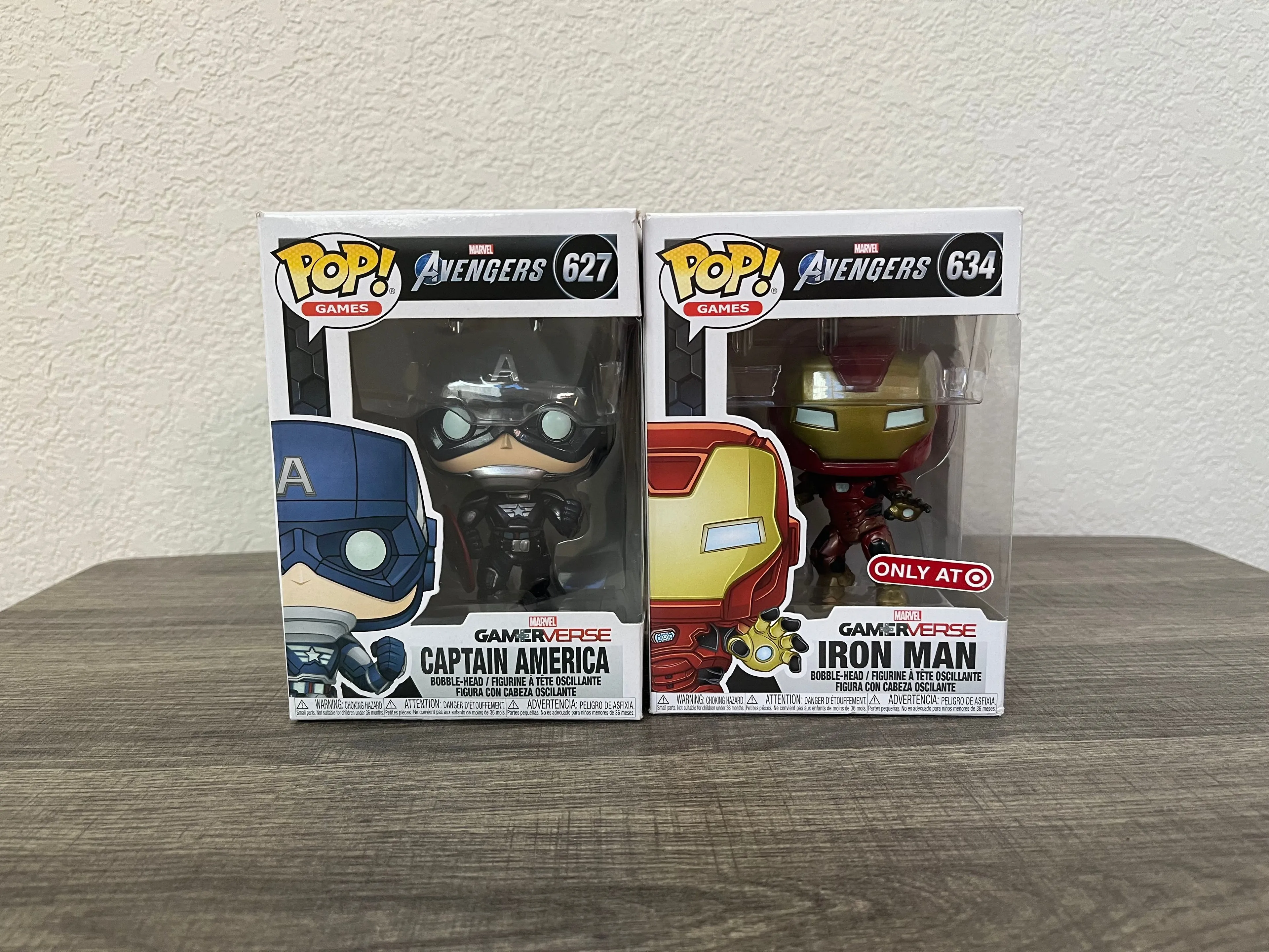 Product image for Funko Iron Man & Captain America (Avengers Game)